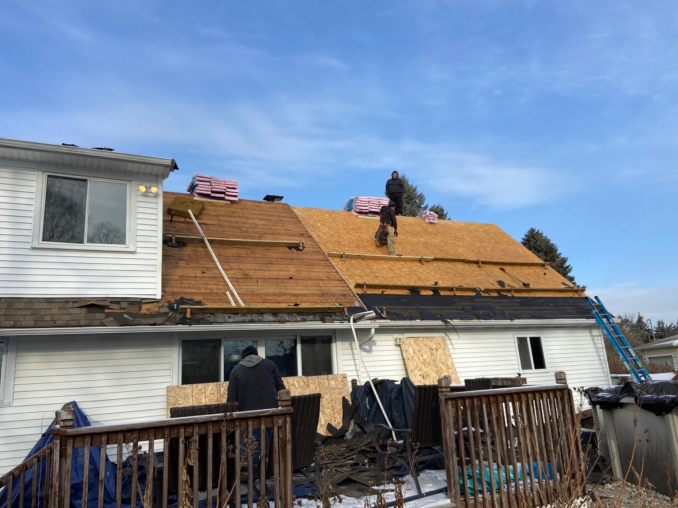 Roof Replacement using Owens Corning by 180 Contractors