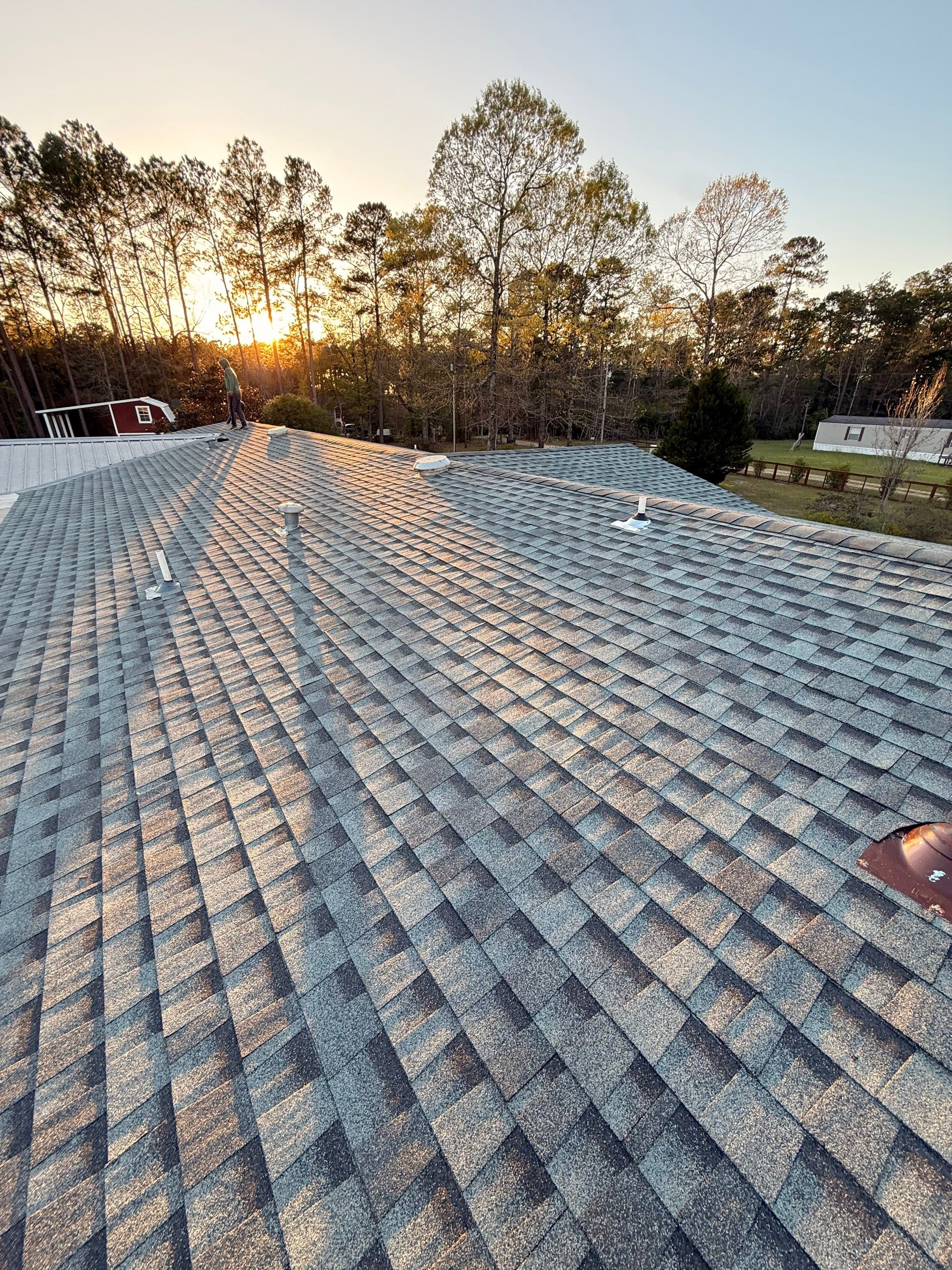 Asphalt Shingle Roof Replacement in Poplarville by Frontline Roofing