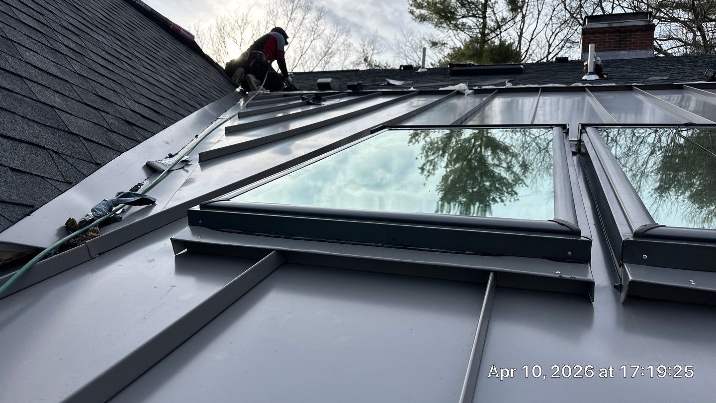 Project: Full Roof Replacement — Asphalt Shingle + Standing Seam Metal by Mighty Dog Roofing of Greater Middlesex County