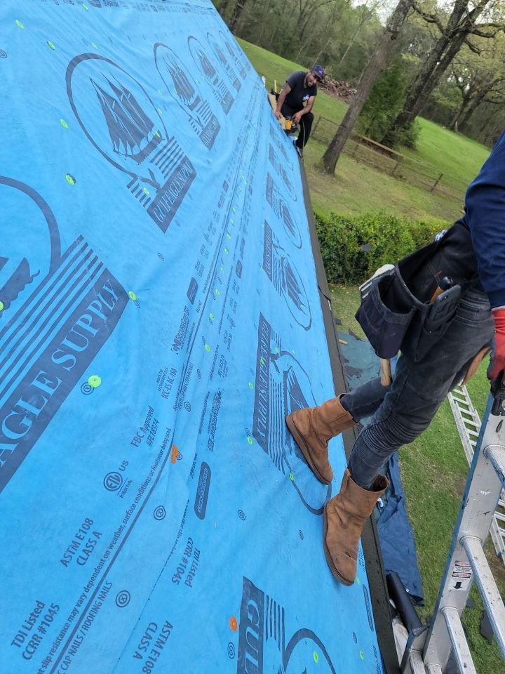 Residential Roofing Installation using Roof Replacement by American Roofing & Construction LLC