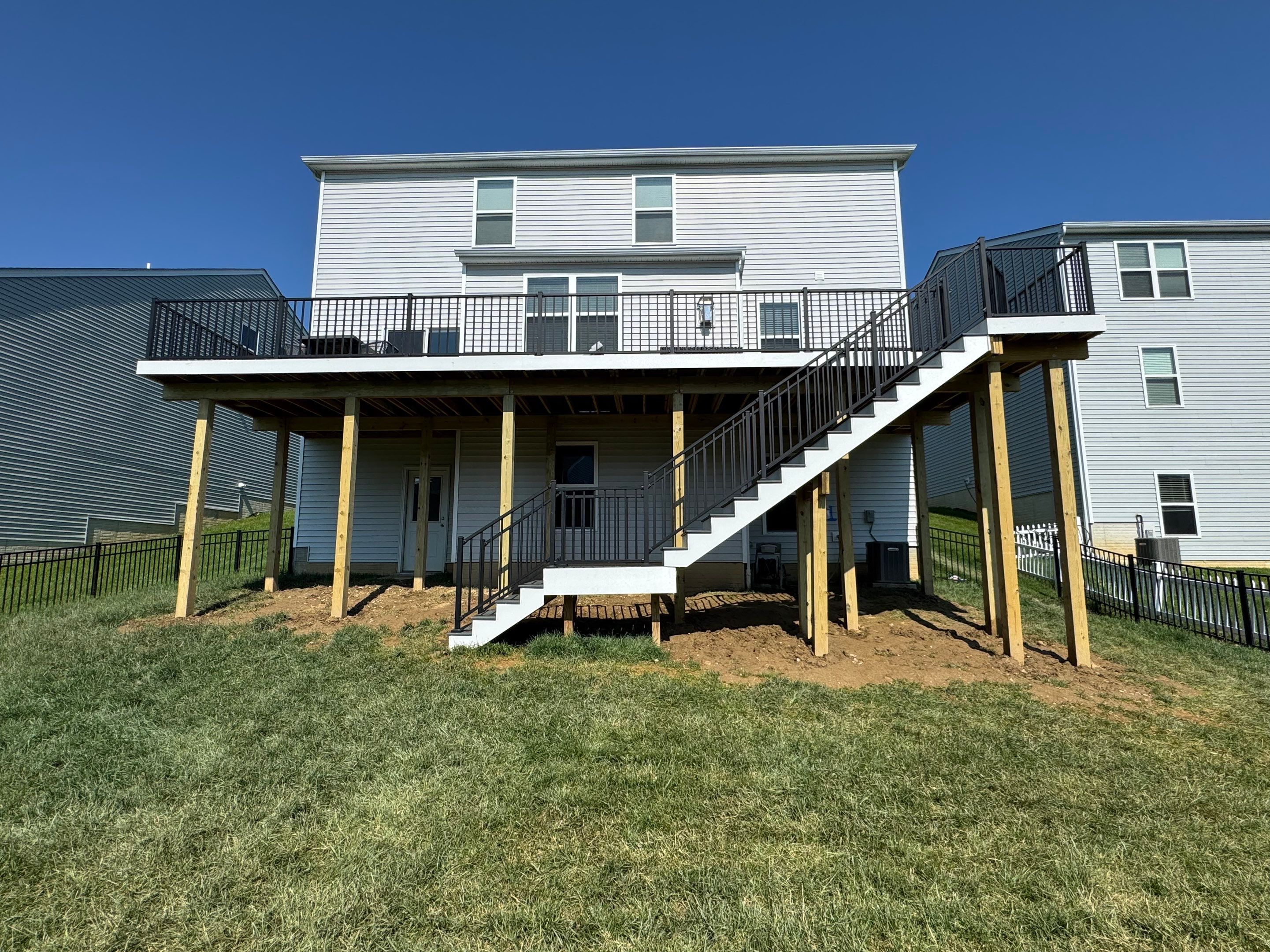 Elevated Deck in Westerville by The Exterior Living Company LLC