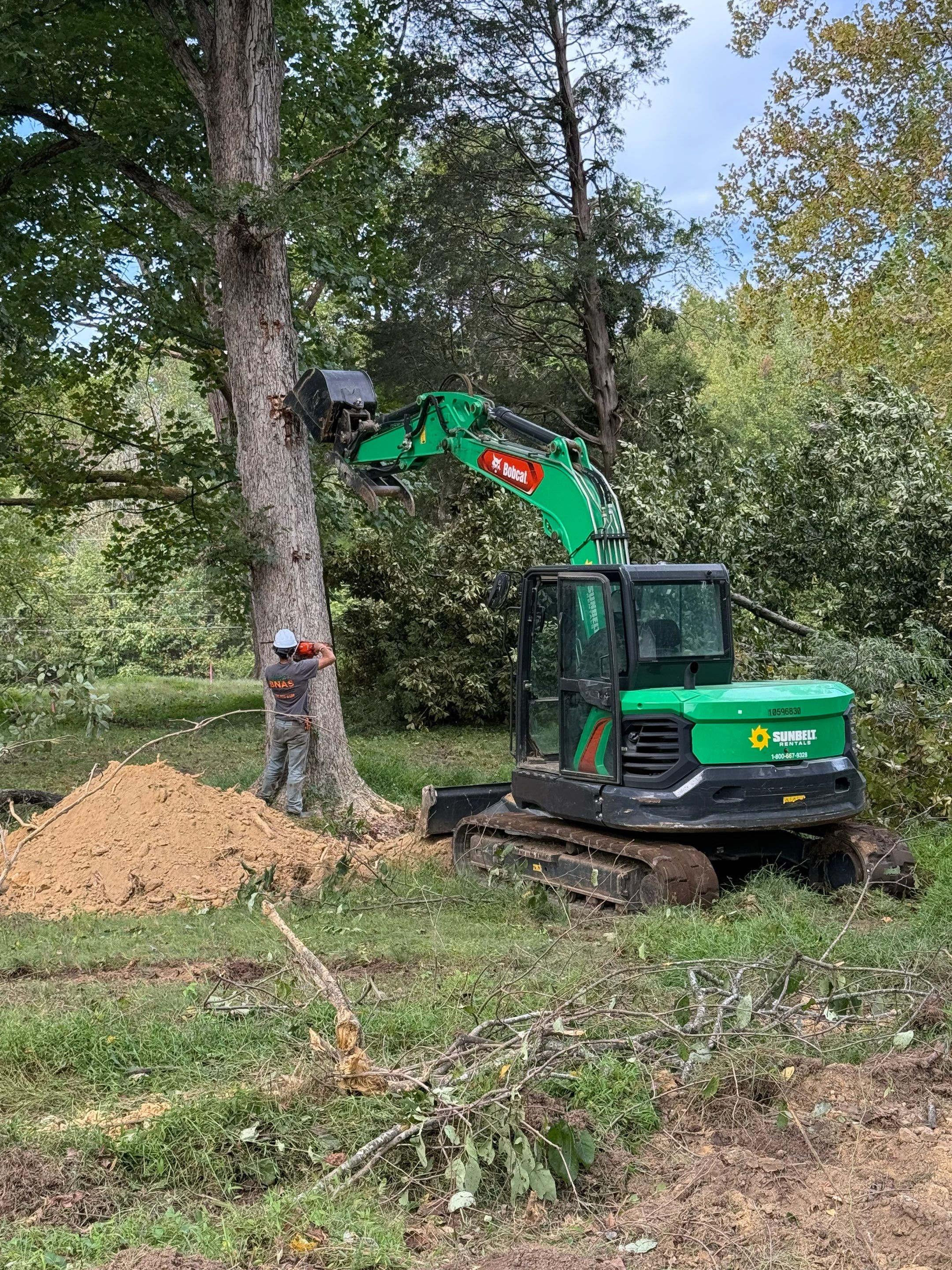 Residential Site Preparation and Land Clearing in Thomasville by Four Oaks Grading and Septic, LLC