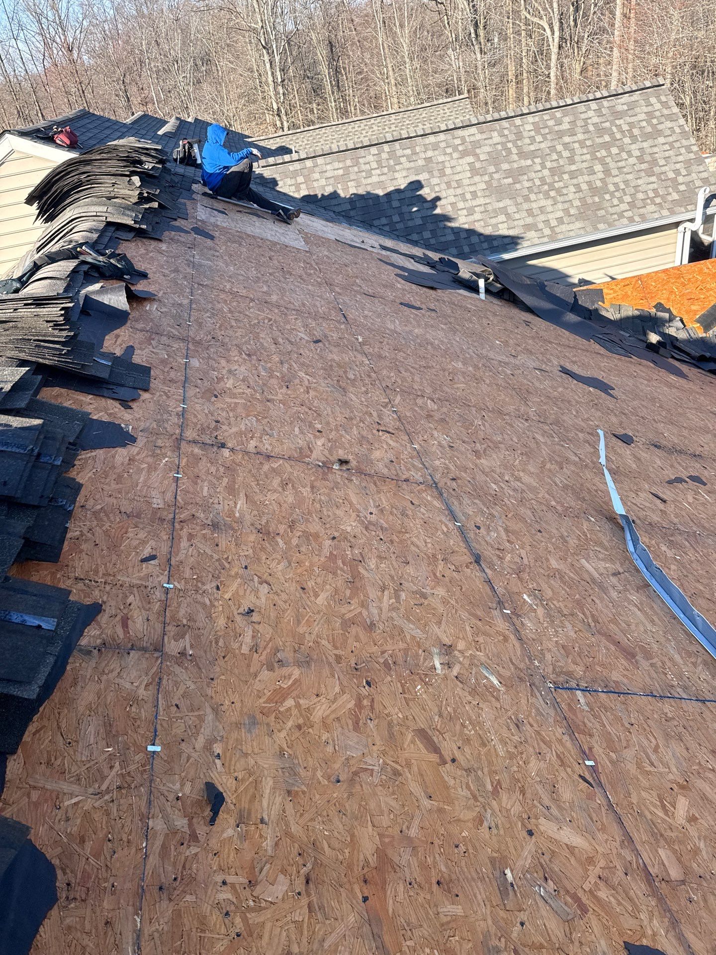Residential Roofing Installation using GAF Timberline UHDZ by Matter Construction, LLC