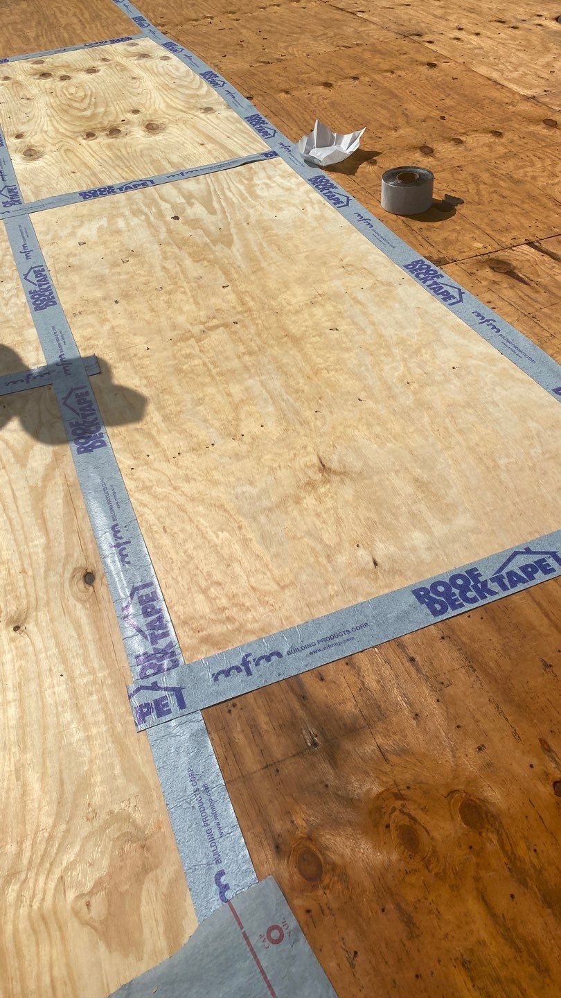 Commercial Roofing Installation using Roof Replacement by American Roofing & Construction LLC