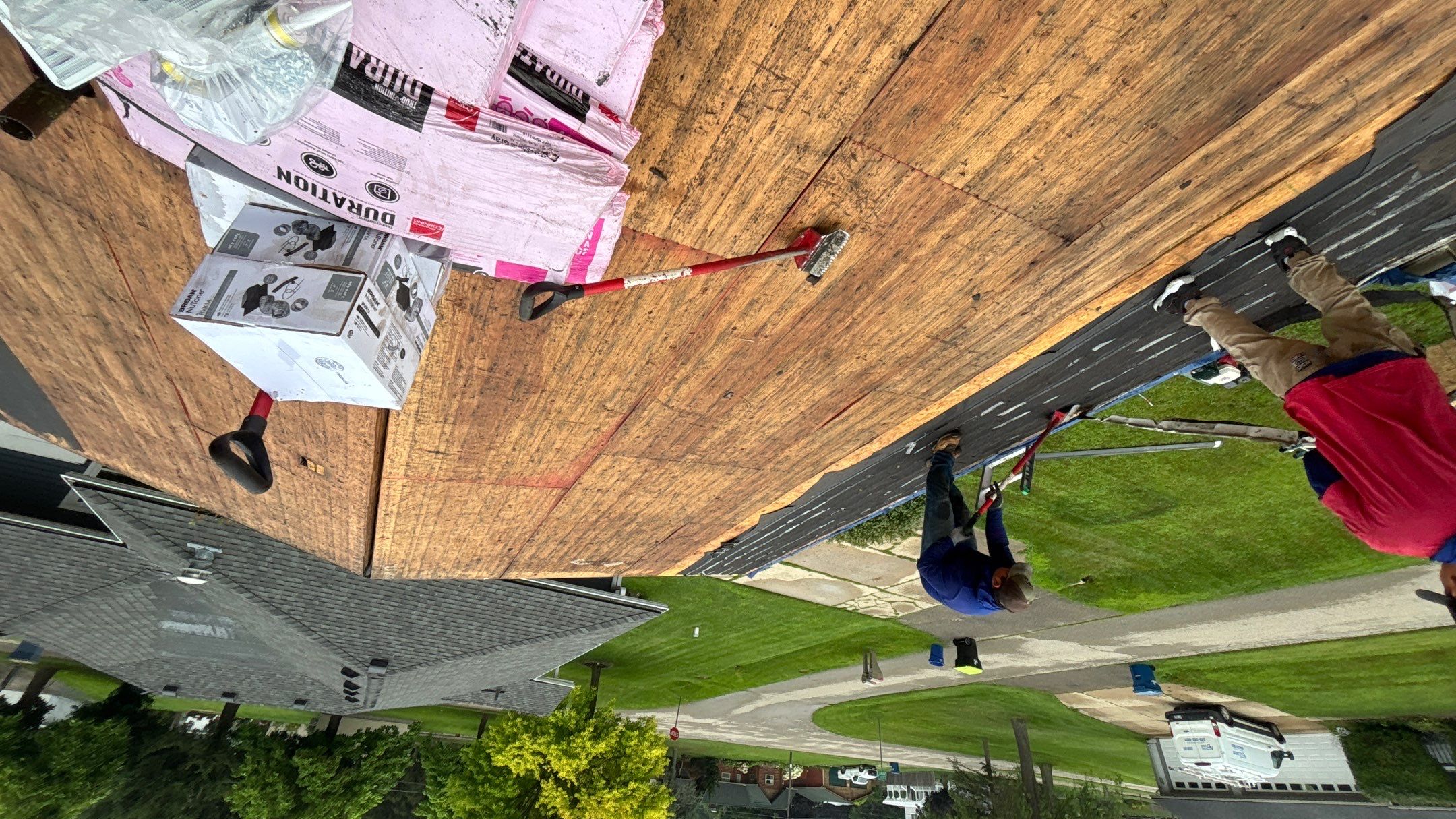 Roof Replacement using Owens Corning Slatestone Gray by 180 Contractors