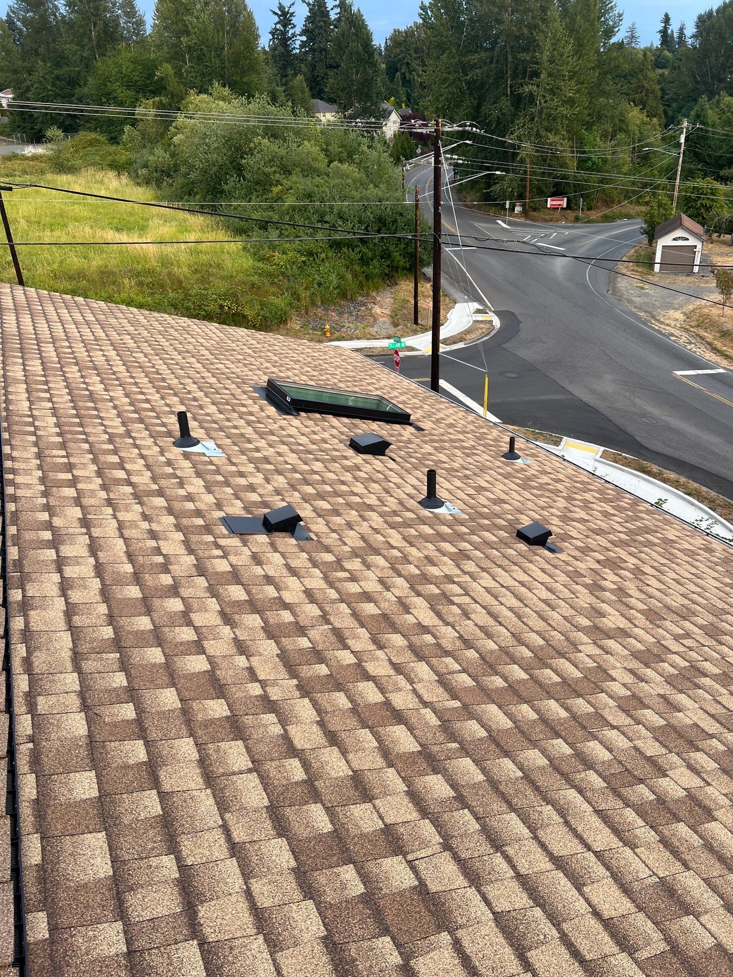 Residential Roofing Installation using GAF HDZ Shingles by Roofing Formula LLC