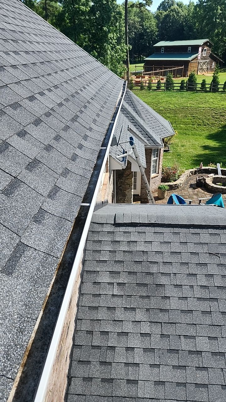 Gutter guard instalation  by Power Wash Masters LLC