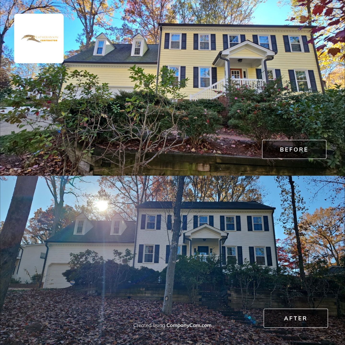 Pressure Washing and Exterior Paint by Billy Weatherspoon Contractor