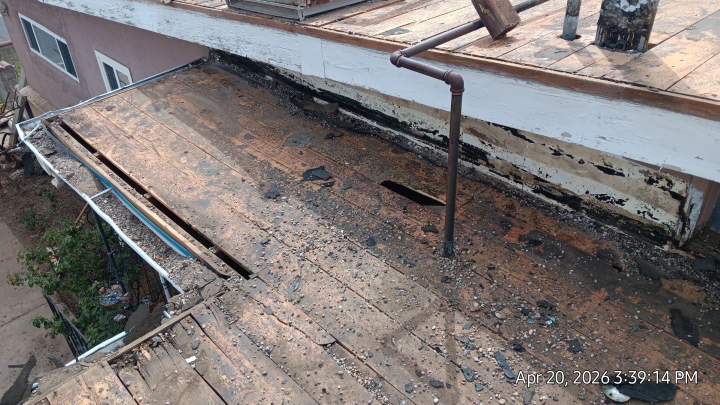 Residential TPO Roof Replacement and skylight replacement in Albuquerque by Doyle Roof Masters Inc