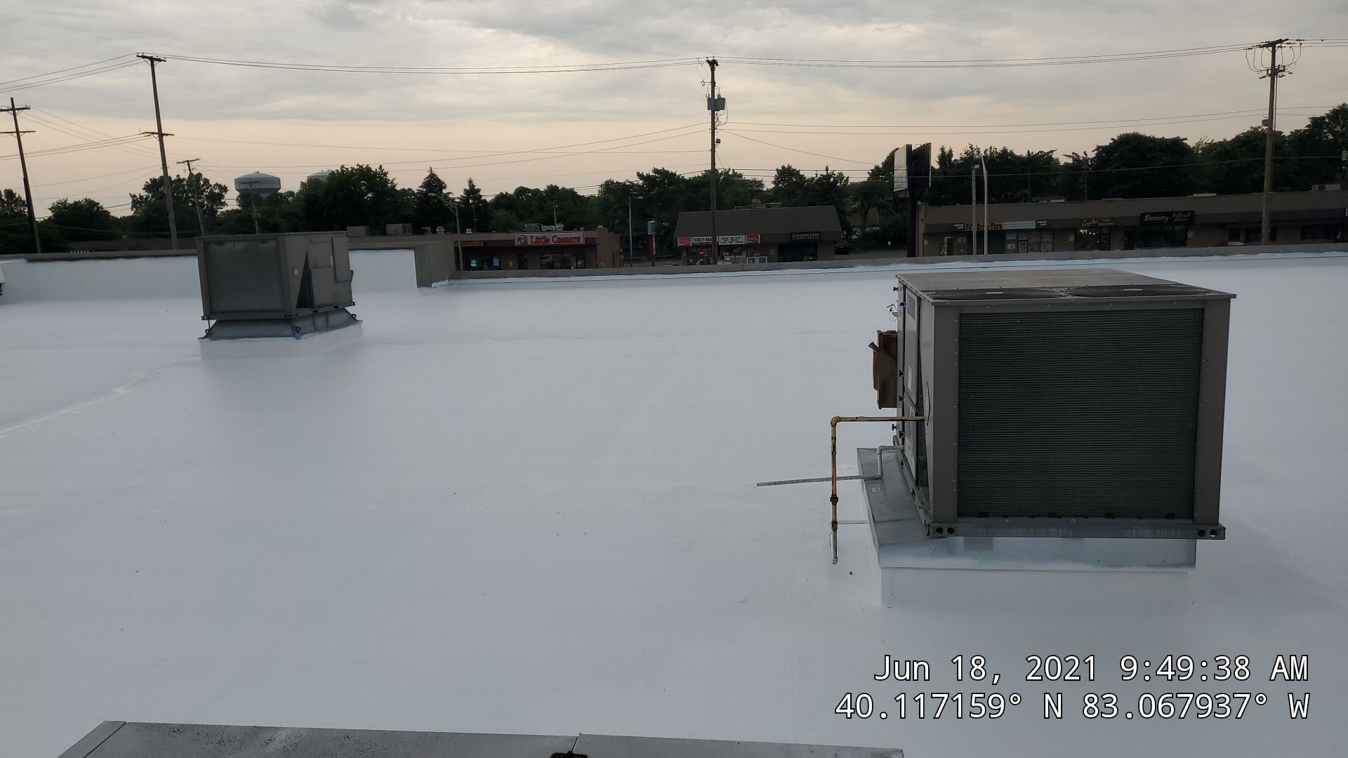 Fabric Reinforced Roof Coating by Gold Star Roofing LLC 