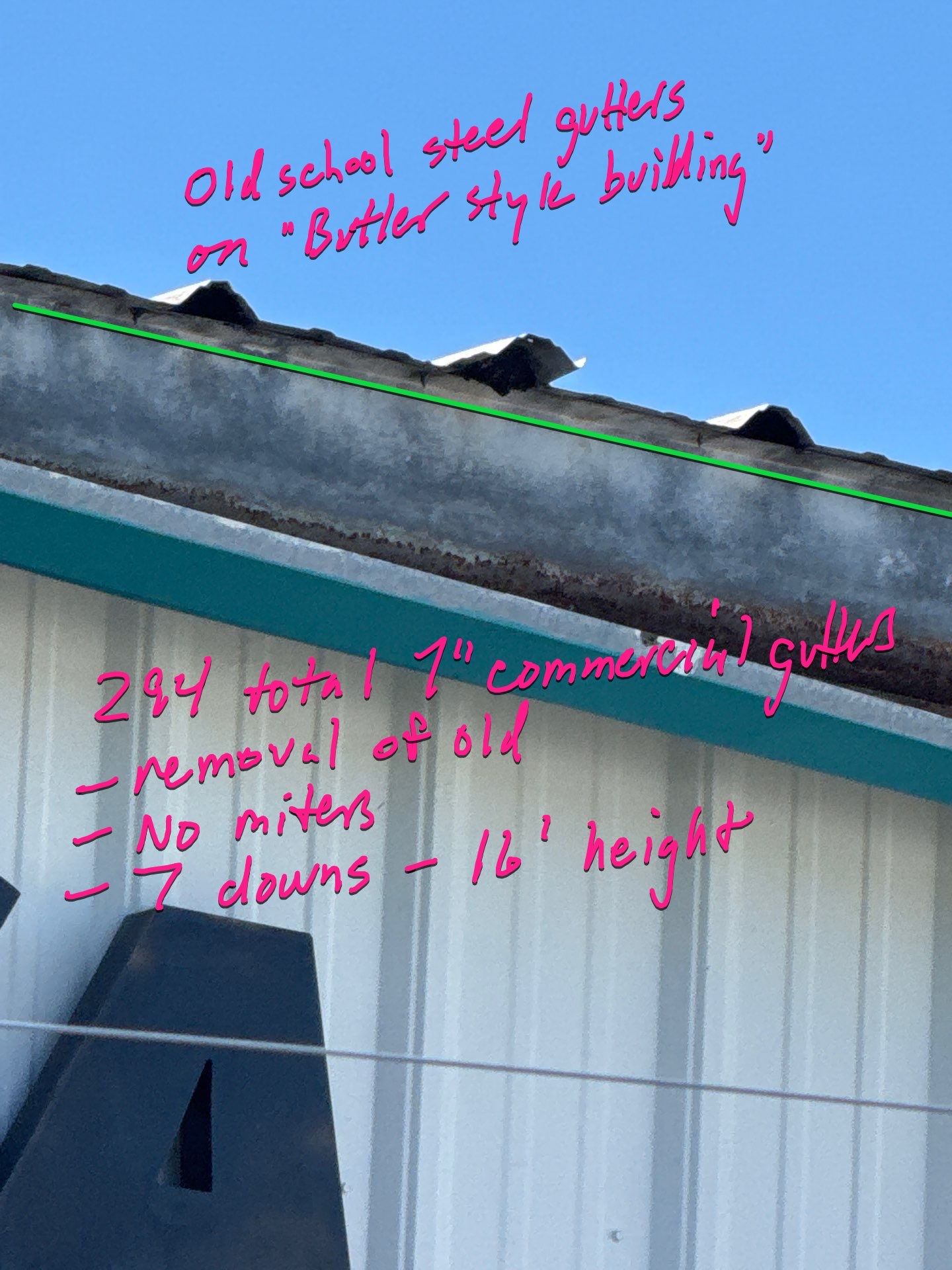 Black Box Seamless Gutters in Bradenton FL by Gutter Professors