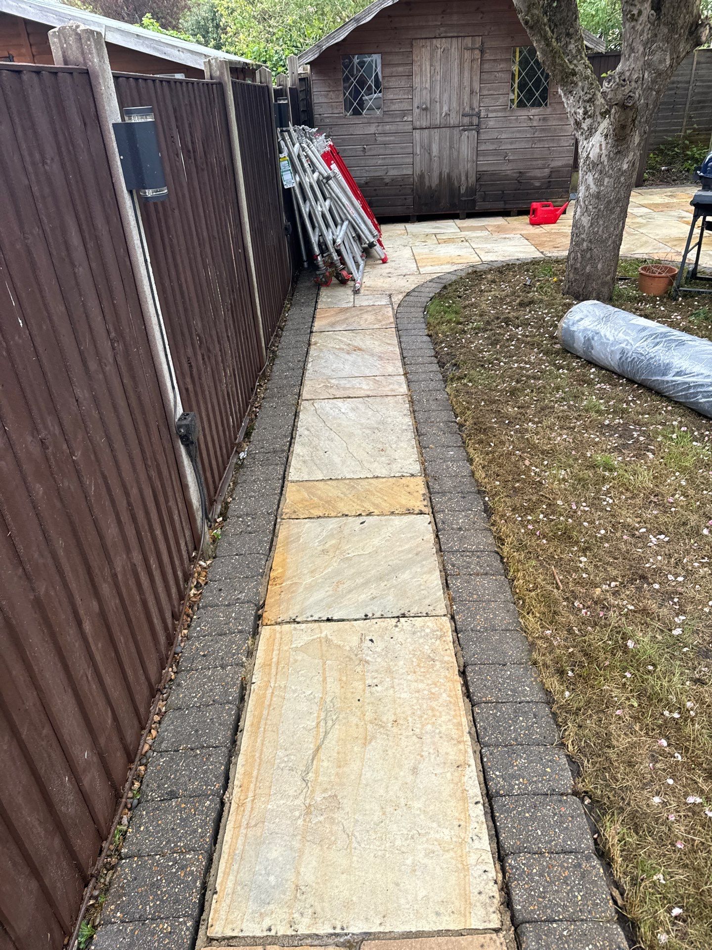 Exterior Clean - Roof - Patio - Driveway using honda 21 ltr/min by Ges Exterior Cleaning ltd