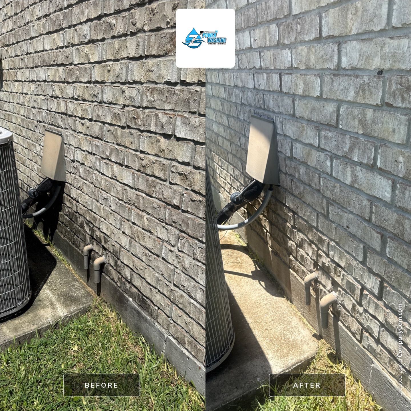 Complete Exterior House Wash and Concrete Cleaning by Zeal Power Washing