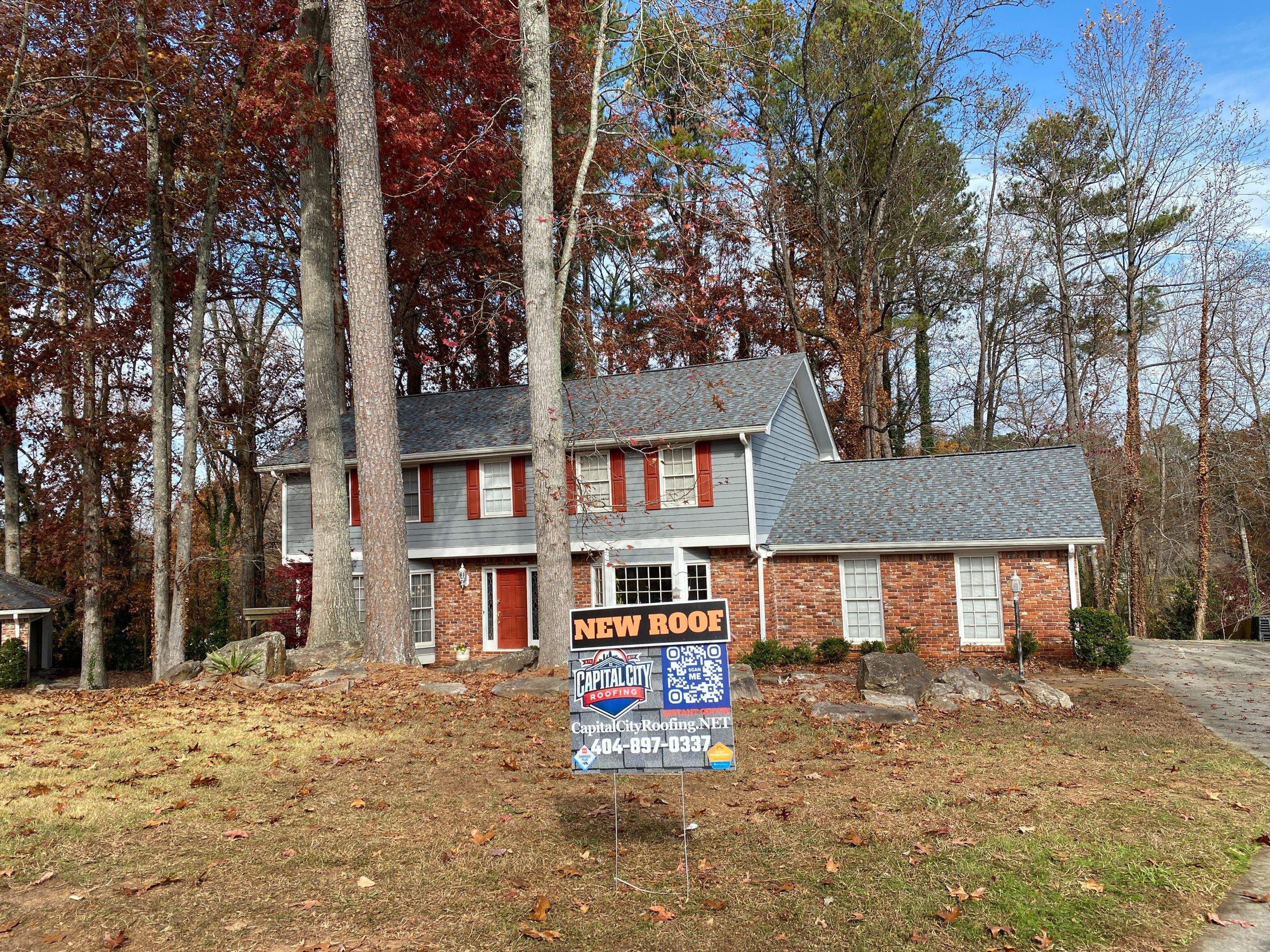 CertainTeed Landmark PRO Capital City Roofing Installation in Marietta, GA by Capital City Roofing