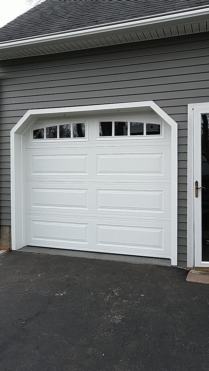 New Garage Door Installation by DiGiorgi Roofing and Siding Inc