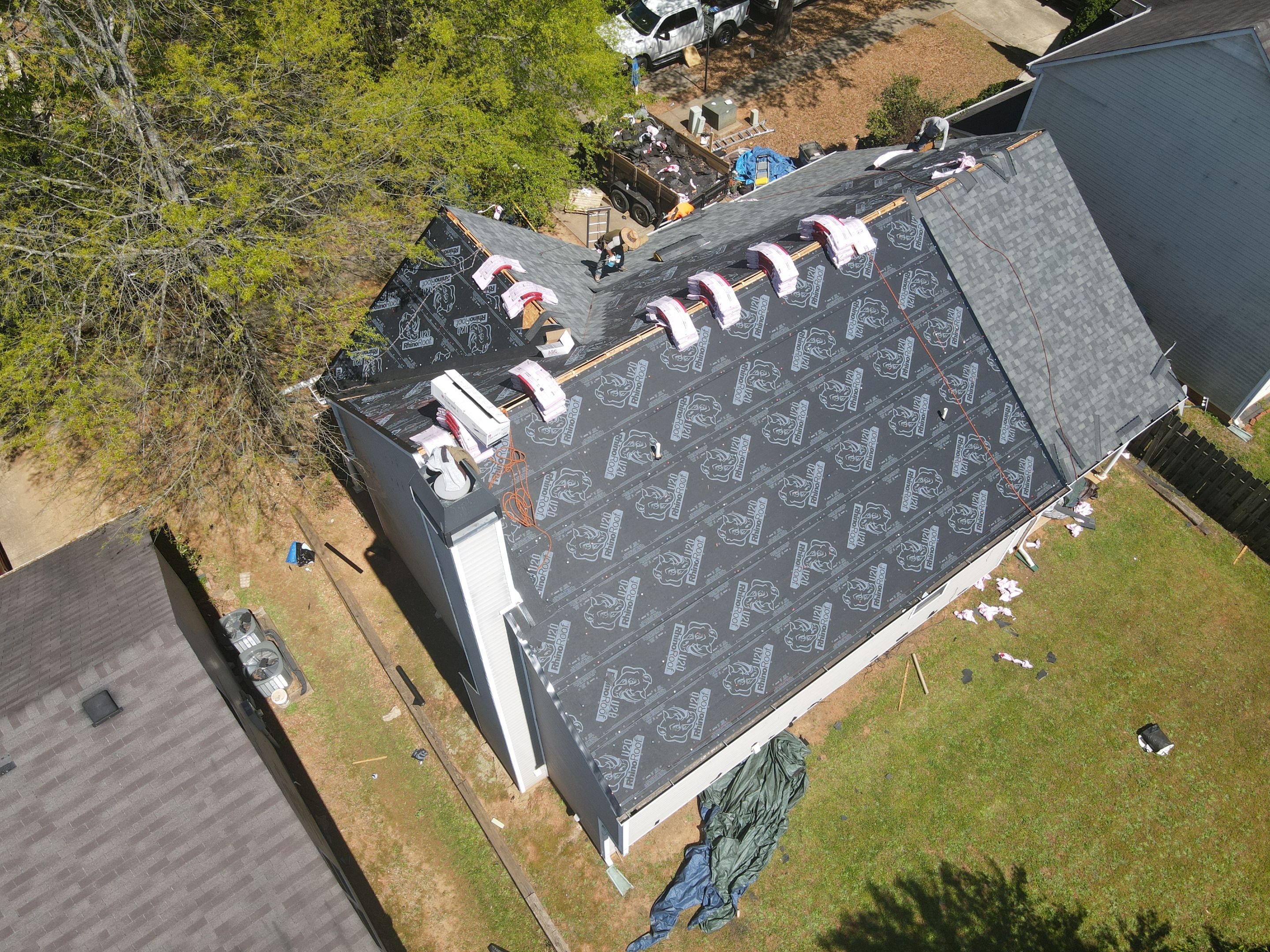 Residential Roofing Installation using Owens Corning by Inspector Roofing and Restoration