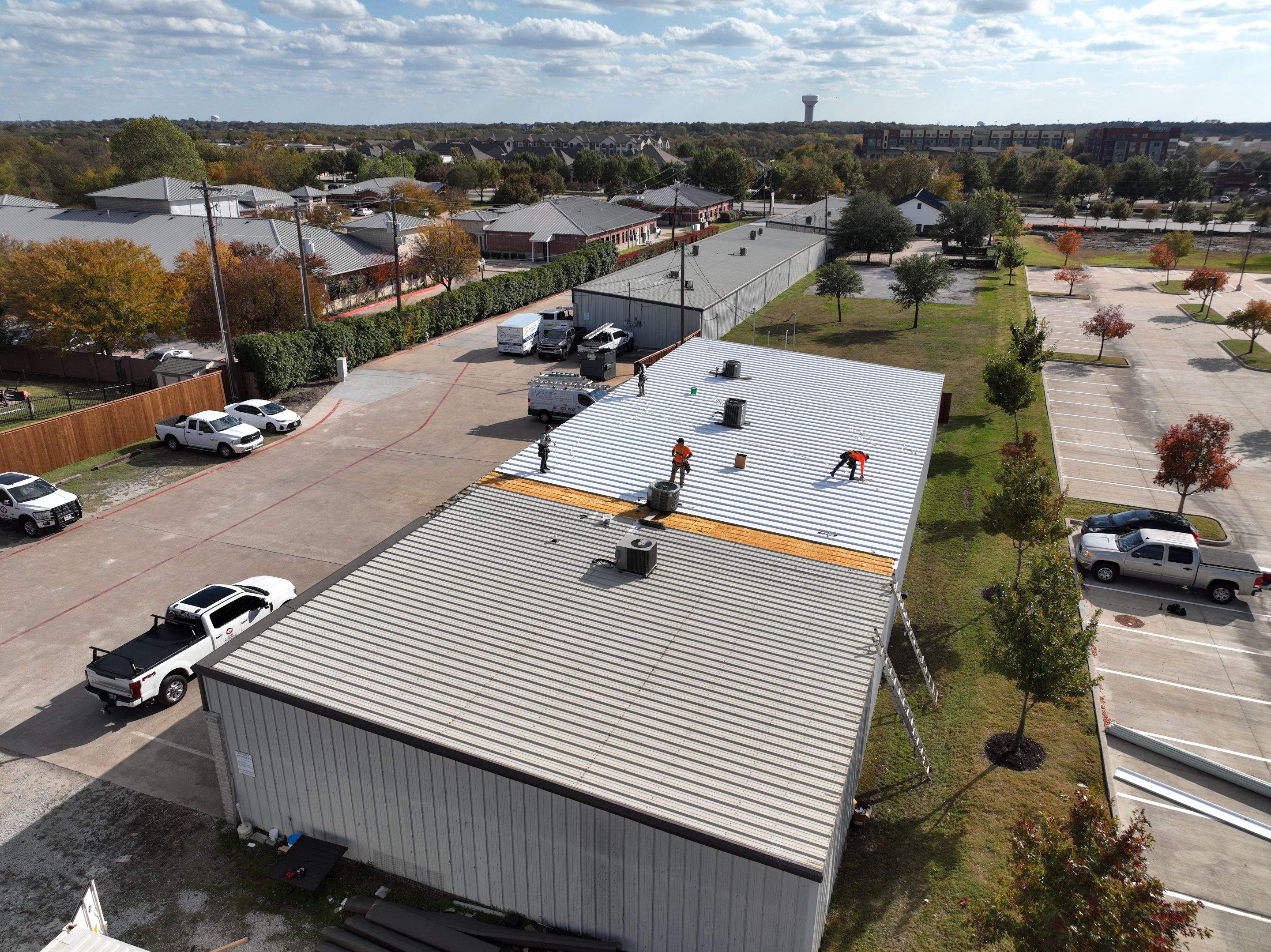 Standing Seam Commercial Roofing  by 3:16 Roofing and Construction
