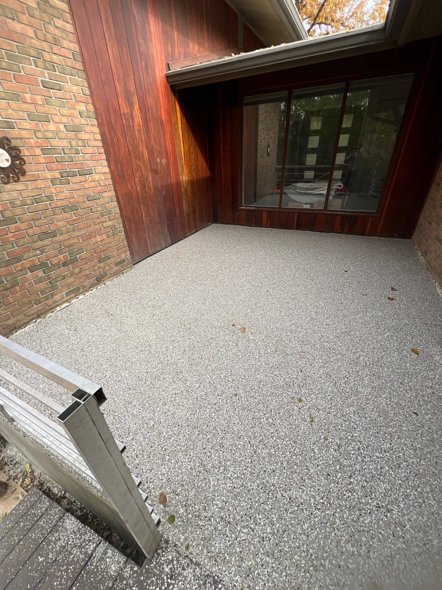 Patio by Freedom Concrete Coatings. 