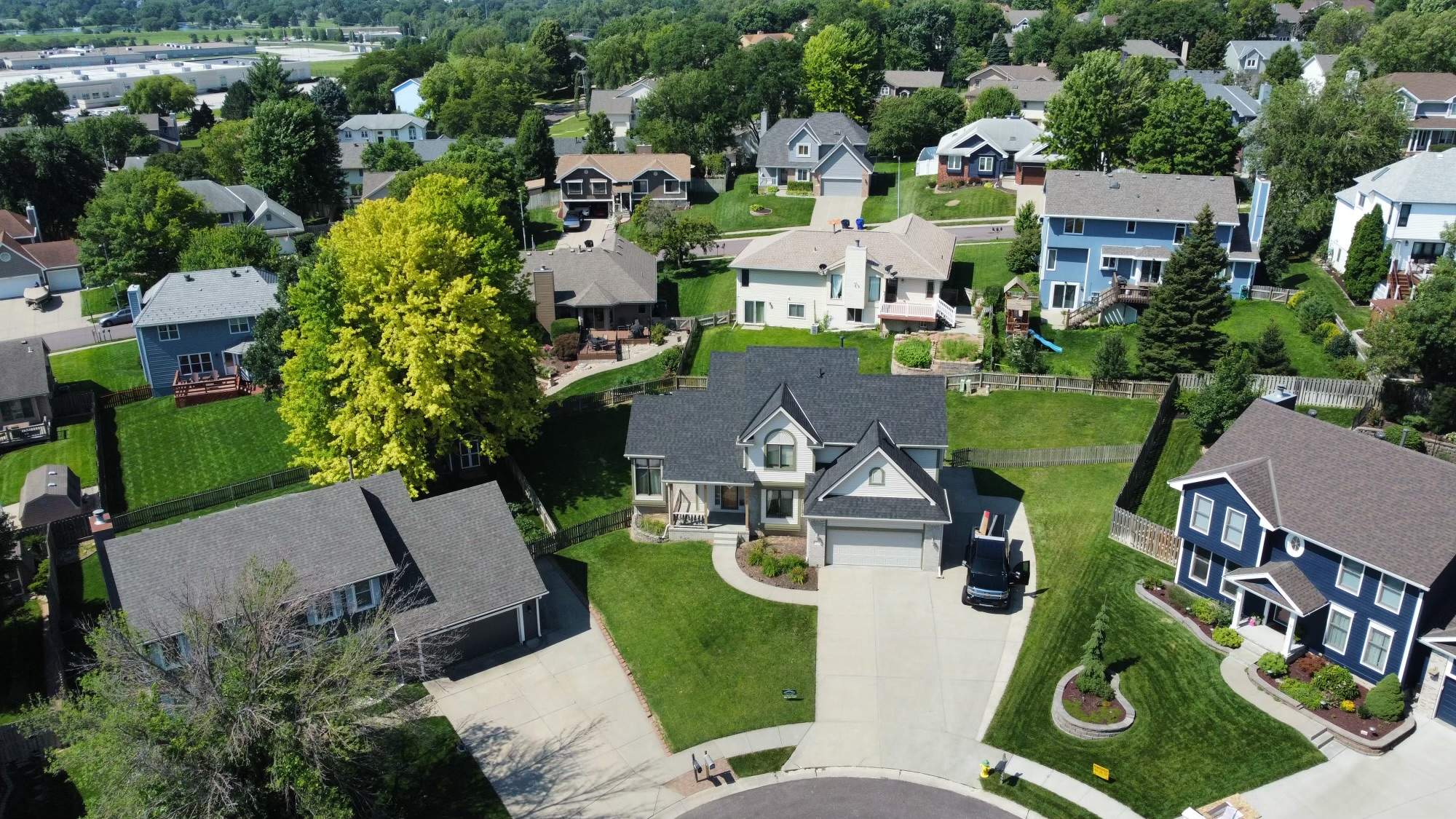 Residential Roofing Installation using IKO Nordic Glacier Impact Resistant Class 4 by Lightning Exteriors