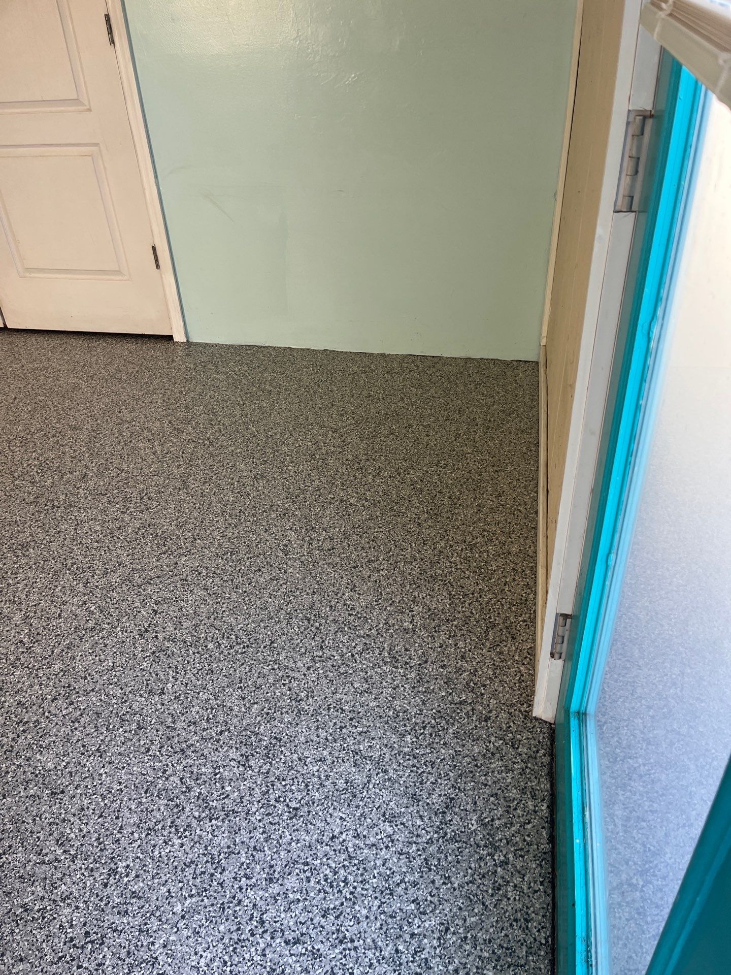 Garage Floor Coating using Gravel by My Garage Floor Guys