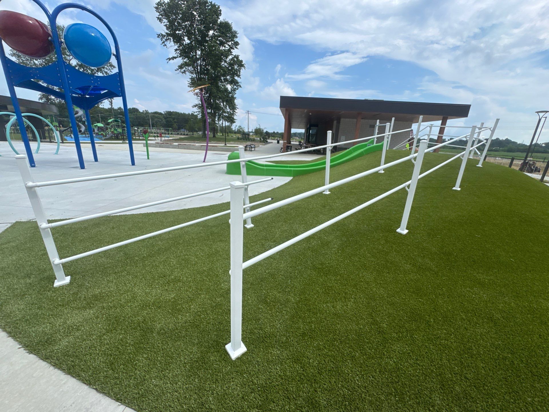 Playground Grass in Newburgh, IN by ForeverLawn NEIN/INDY