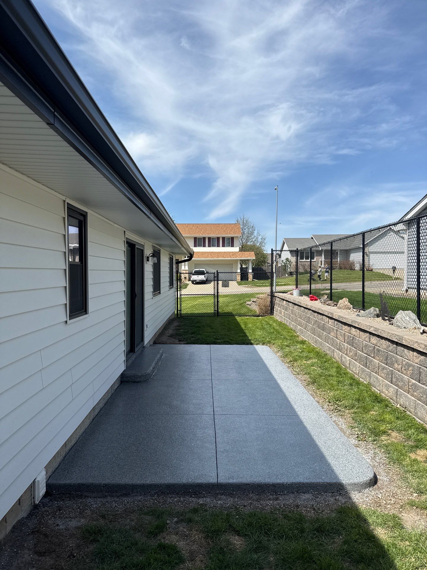 Indianola Porch Transformation by Revival Concrete Coatings