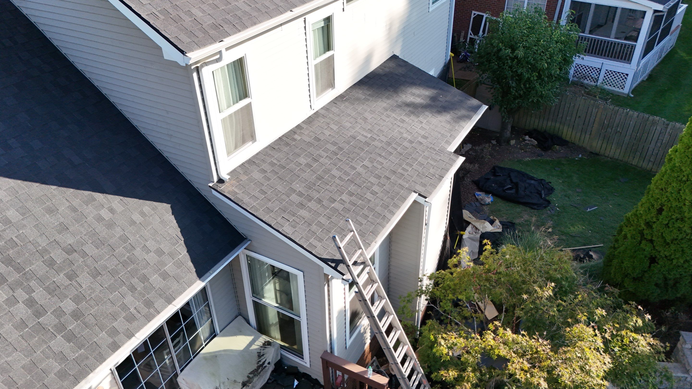 Charcoal Black Re-Roof by Royal House LLC