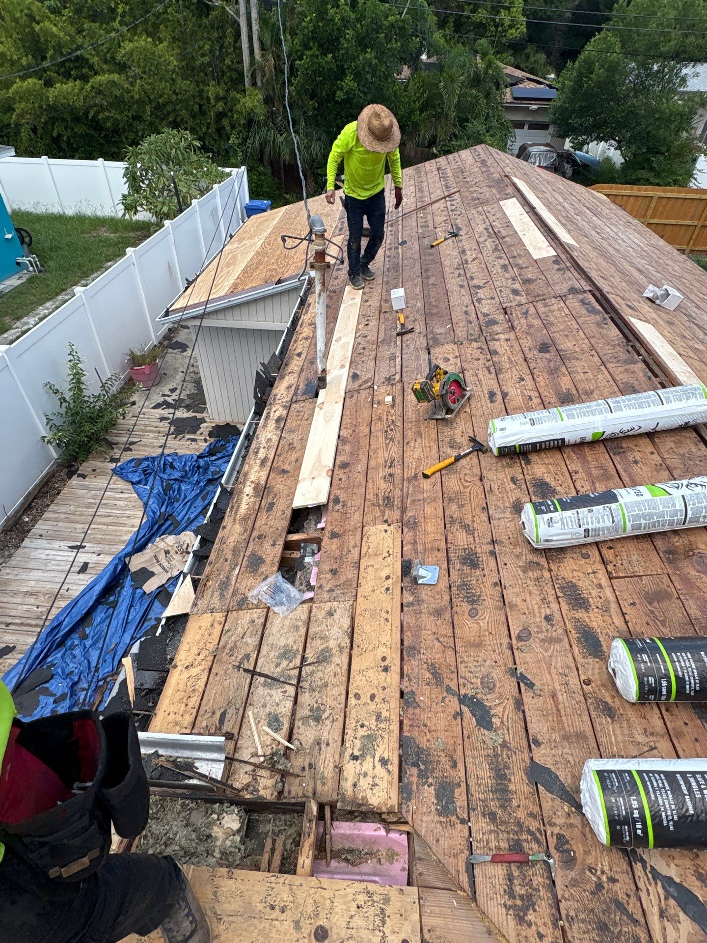 Project in St. Petersburg 33713 by Mitchell Roofing Company LLC 