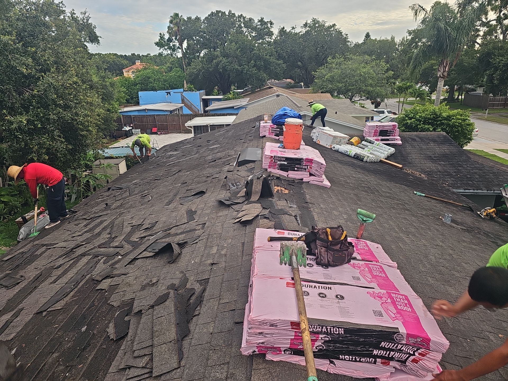 Project in Clearwater 33760 by Mitchell Roofing Company LLC 