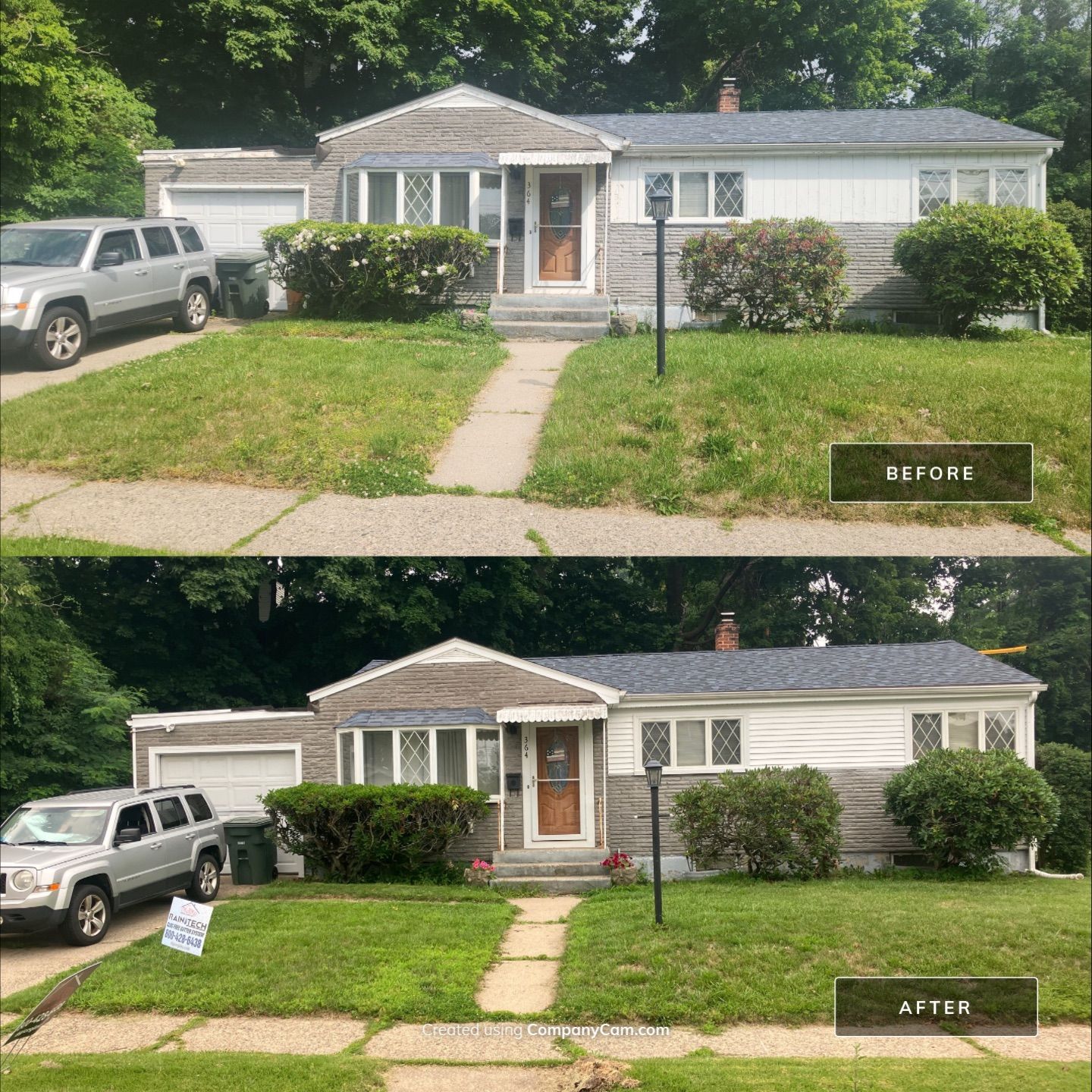 Siding Renewal with Cert Monogram D/4 x 12'6" Clapboard, White by DiGiorgi Roofing and Siding Inc