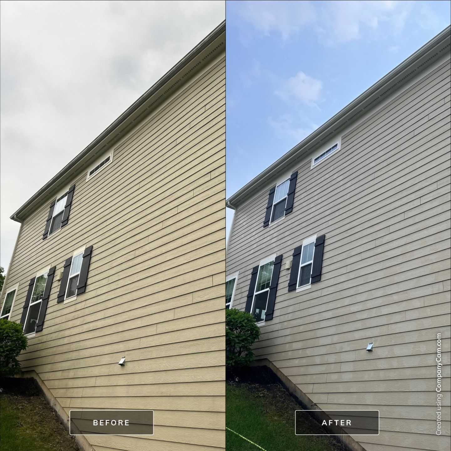 Project in Village of Lakewood by Simmons Power & Soft Washing