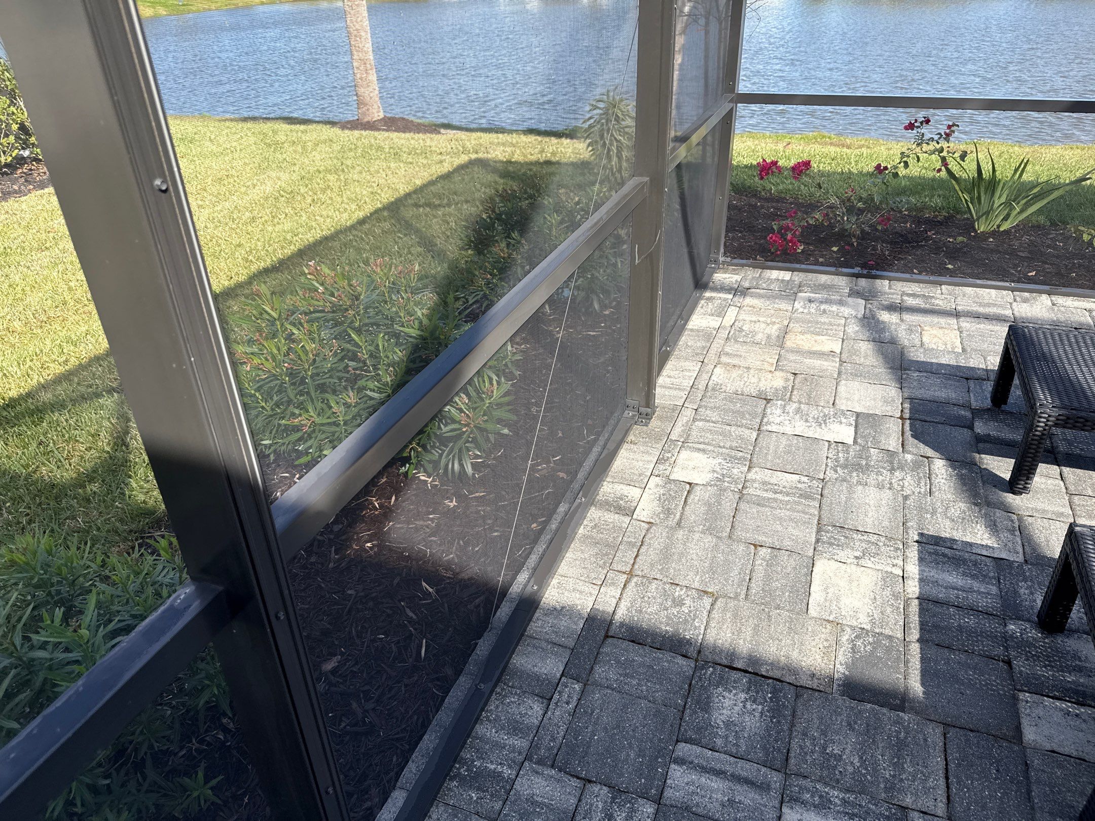 Pool Cage Screen Enclosure Cleaning in Canoe Creek – Parrish, FL by Sunshine AquaWash
