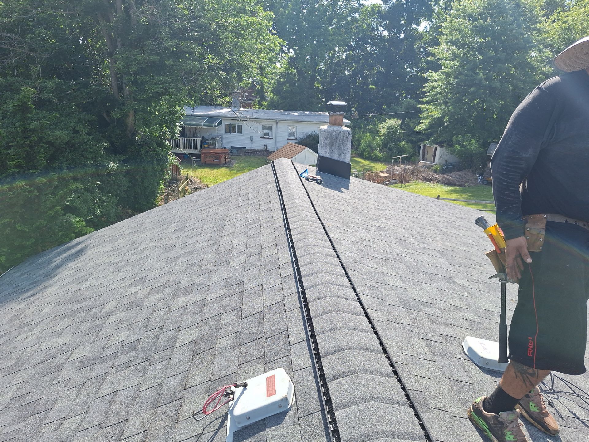 Silver Birch Shingles by Reimagine Roofing
