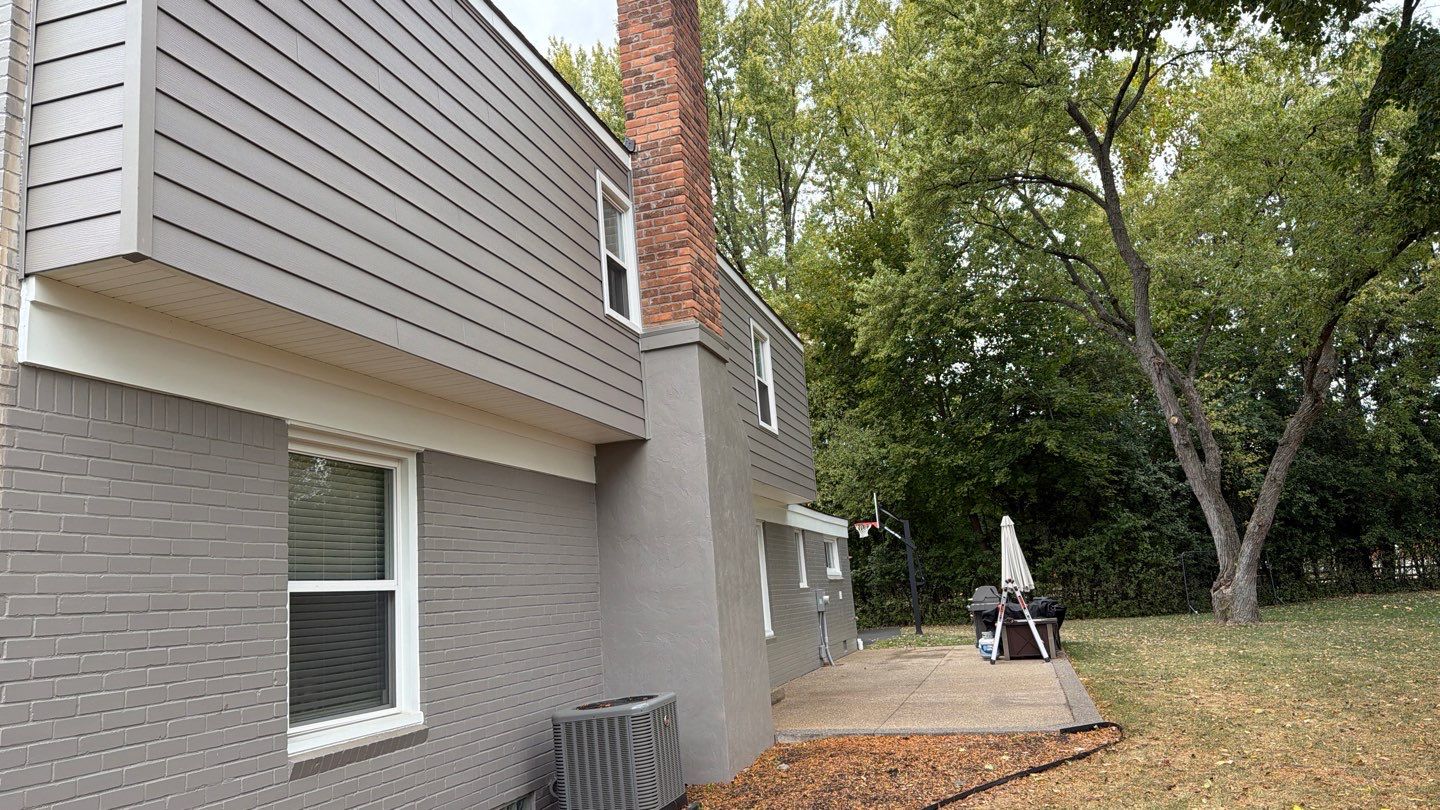 Siding Replacement using Alside S7 Cedar Mill Grain Storm Grey by 180 Contractors