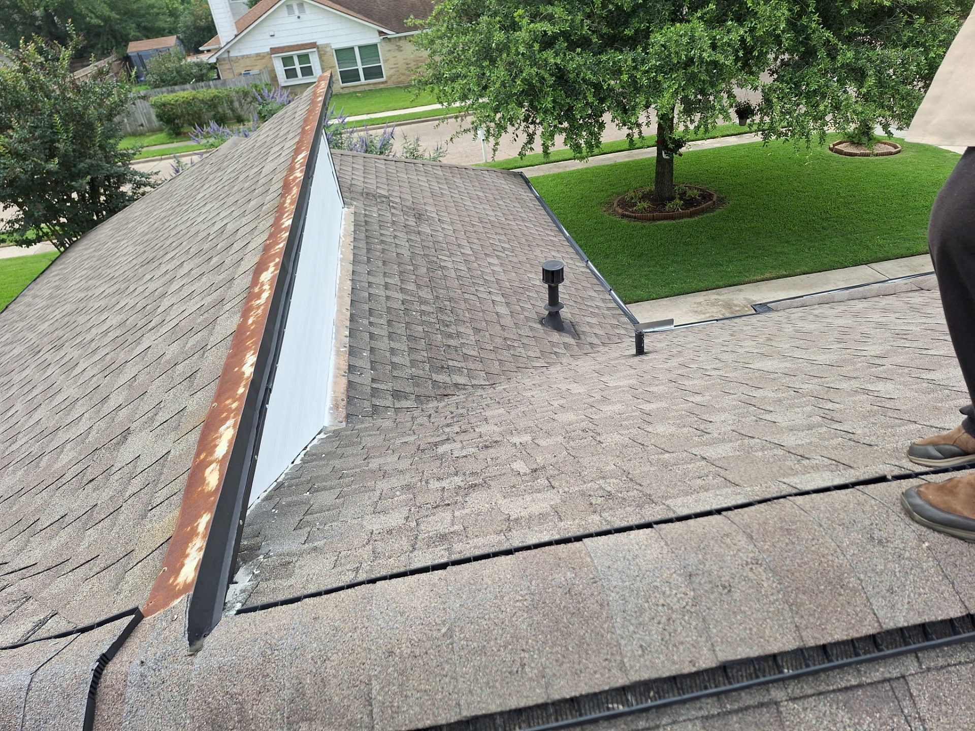 Project in Houston by Roofing Technologies Unlimited