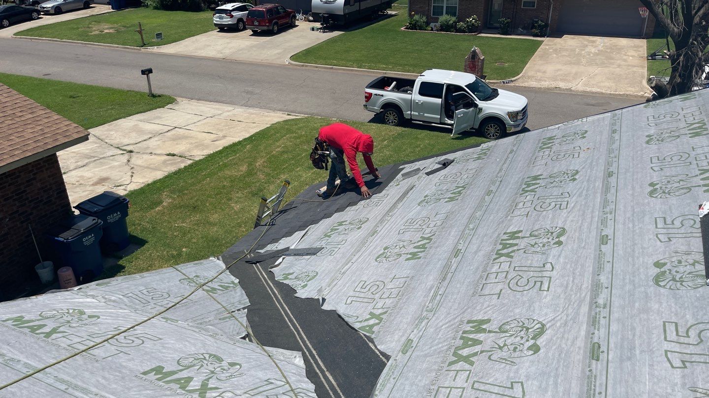 Residential Roofing Installation using GAF Royal Sovereign by A & H Roofing and Contracting