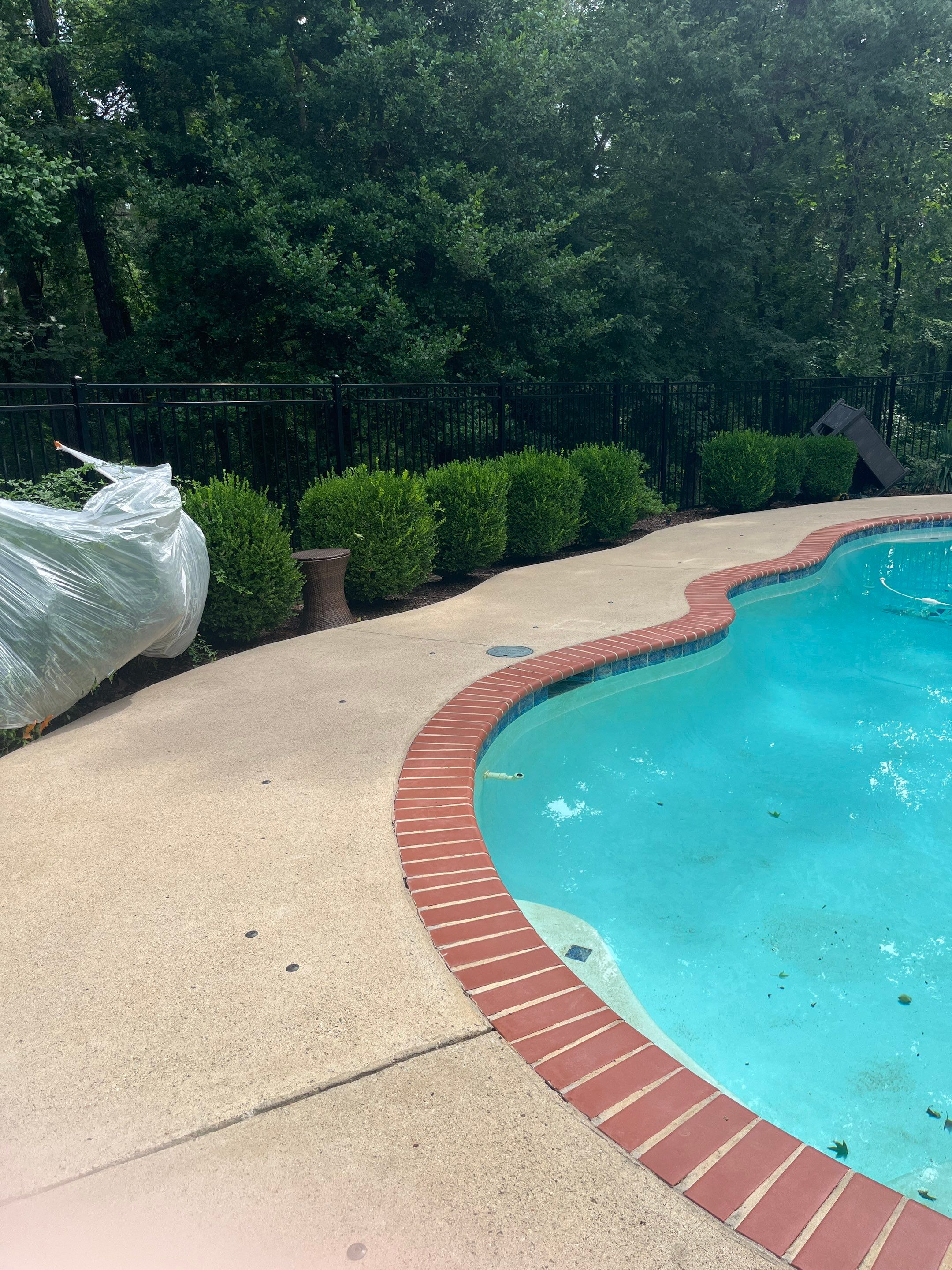 Pool Deck Makeover with Cool-Deck Technology in Tyler, Texas by Quality Coats Painting
