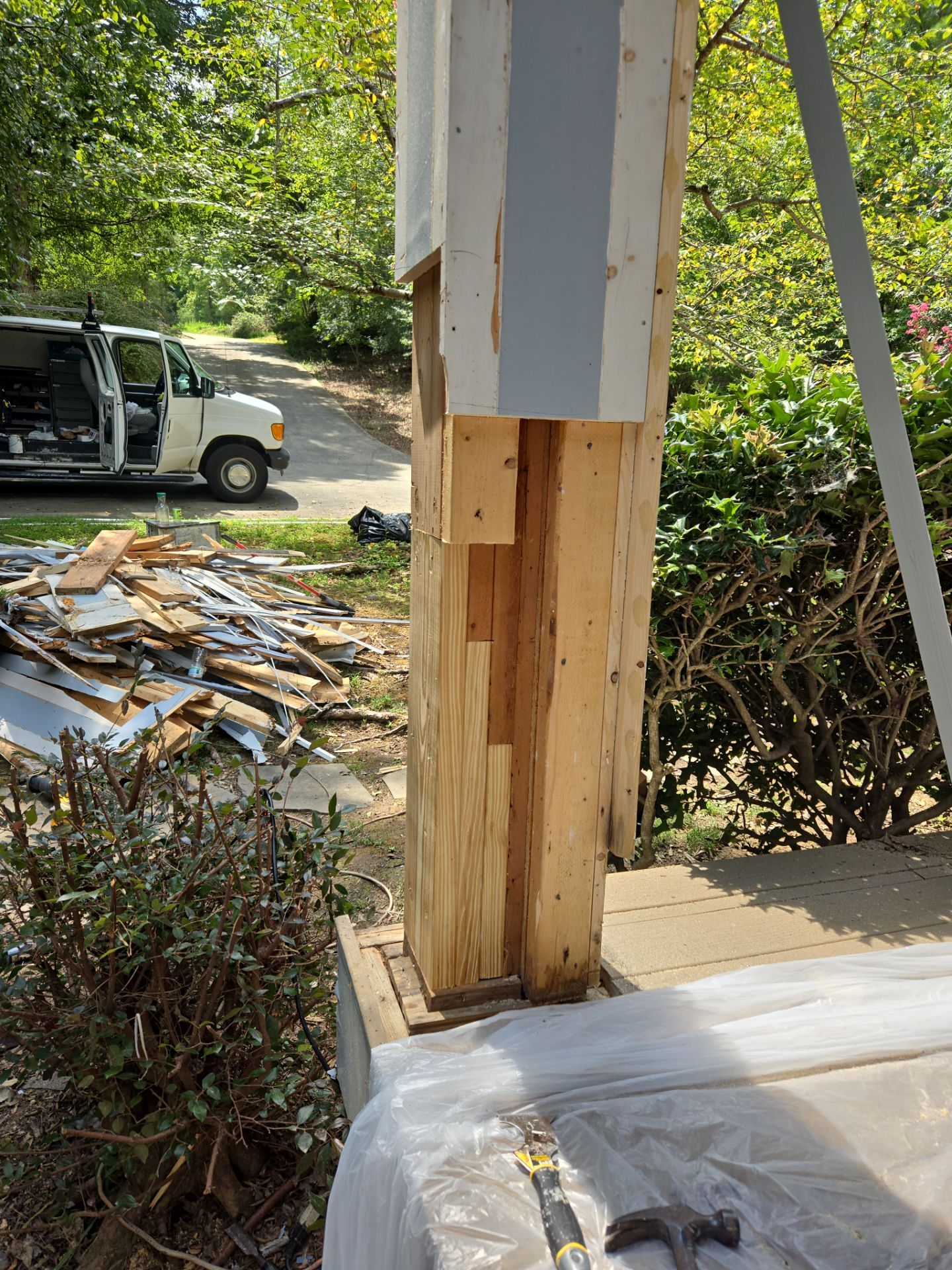 Carpentry and Full exterior paint by GonzalezPainters & Contractors Inc 