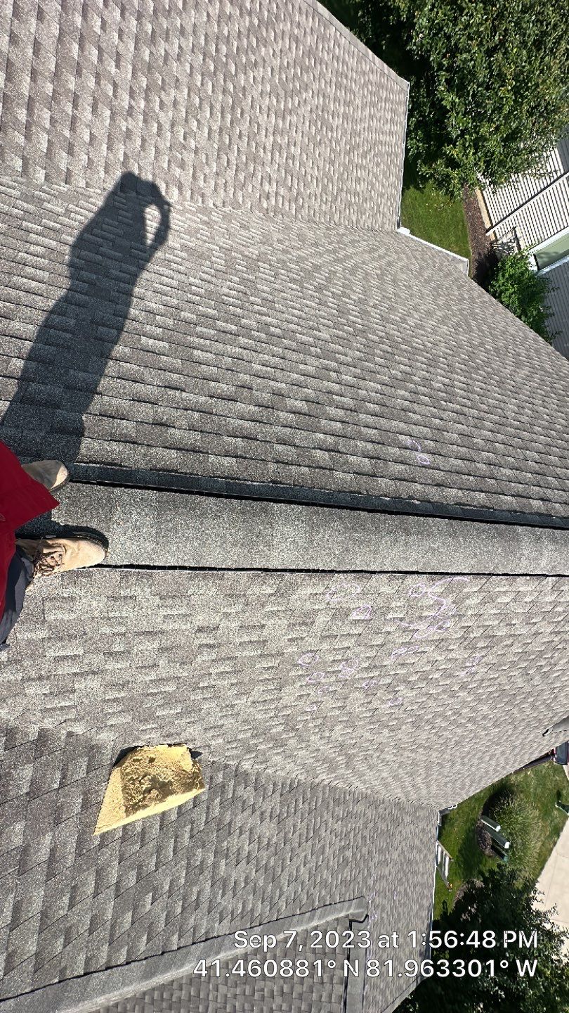 Residential Roof Replacement using Owens Corning Duration, Driftwood by Absolute Roofing and Construction