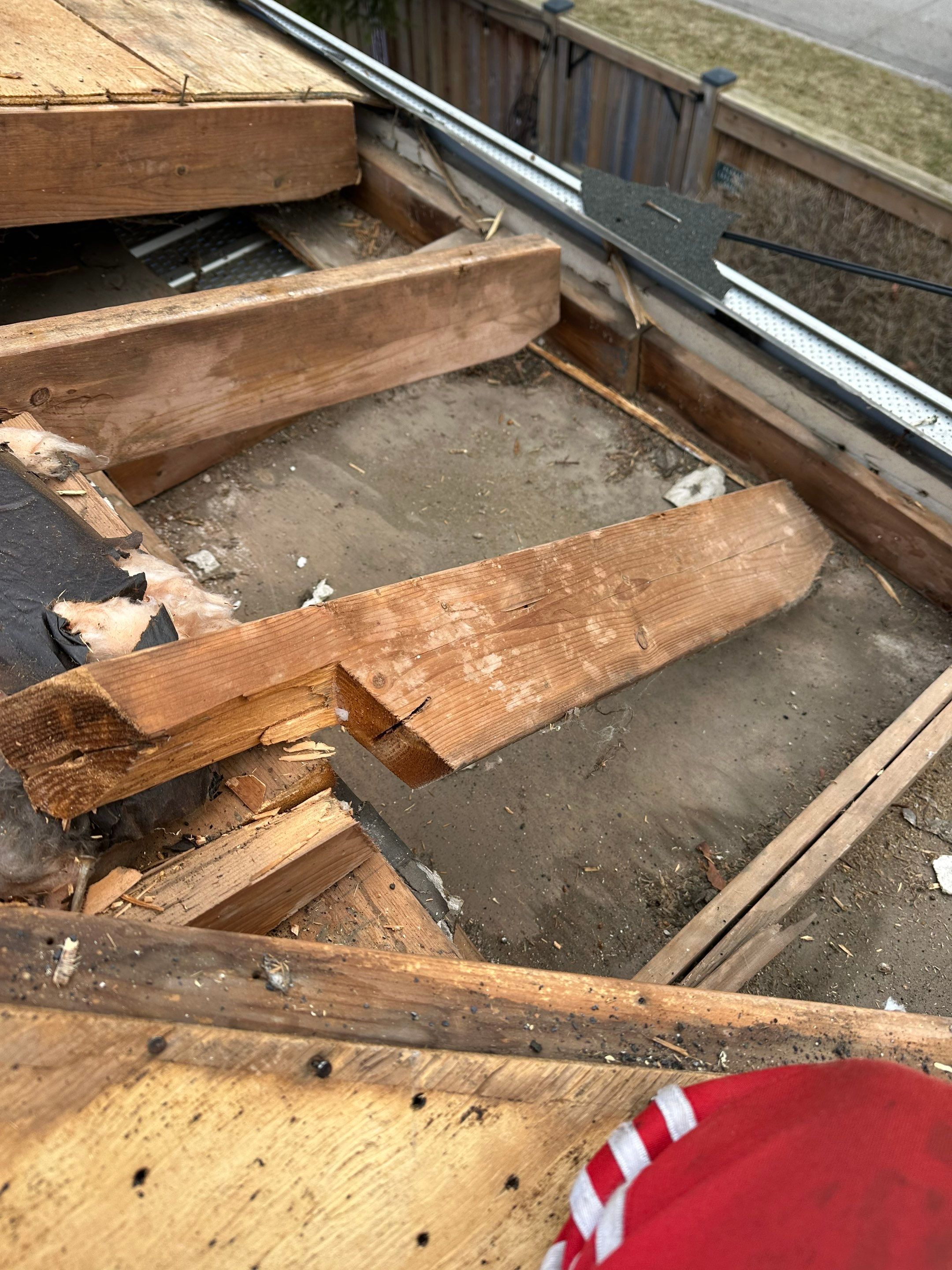 Project in Burlington by The Roofing Crew