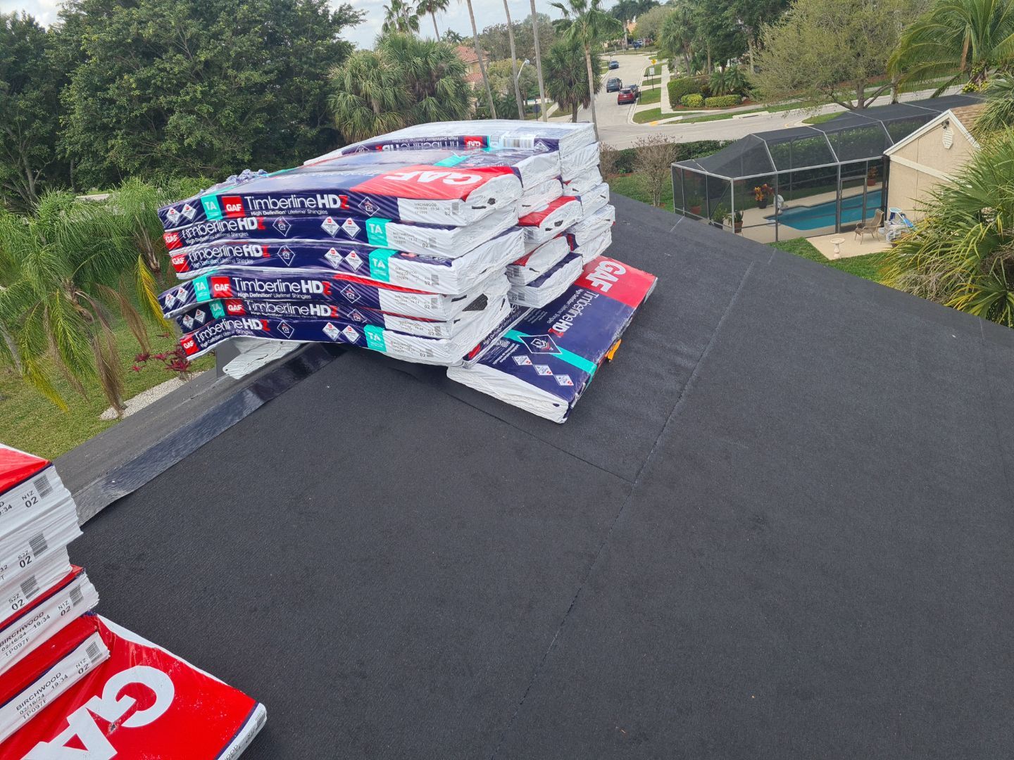 Residential Roofing Installation using GAF by BLUES BROTHERS ROOFING