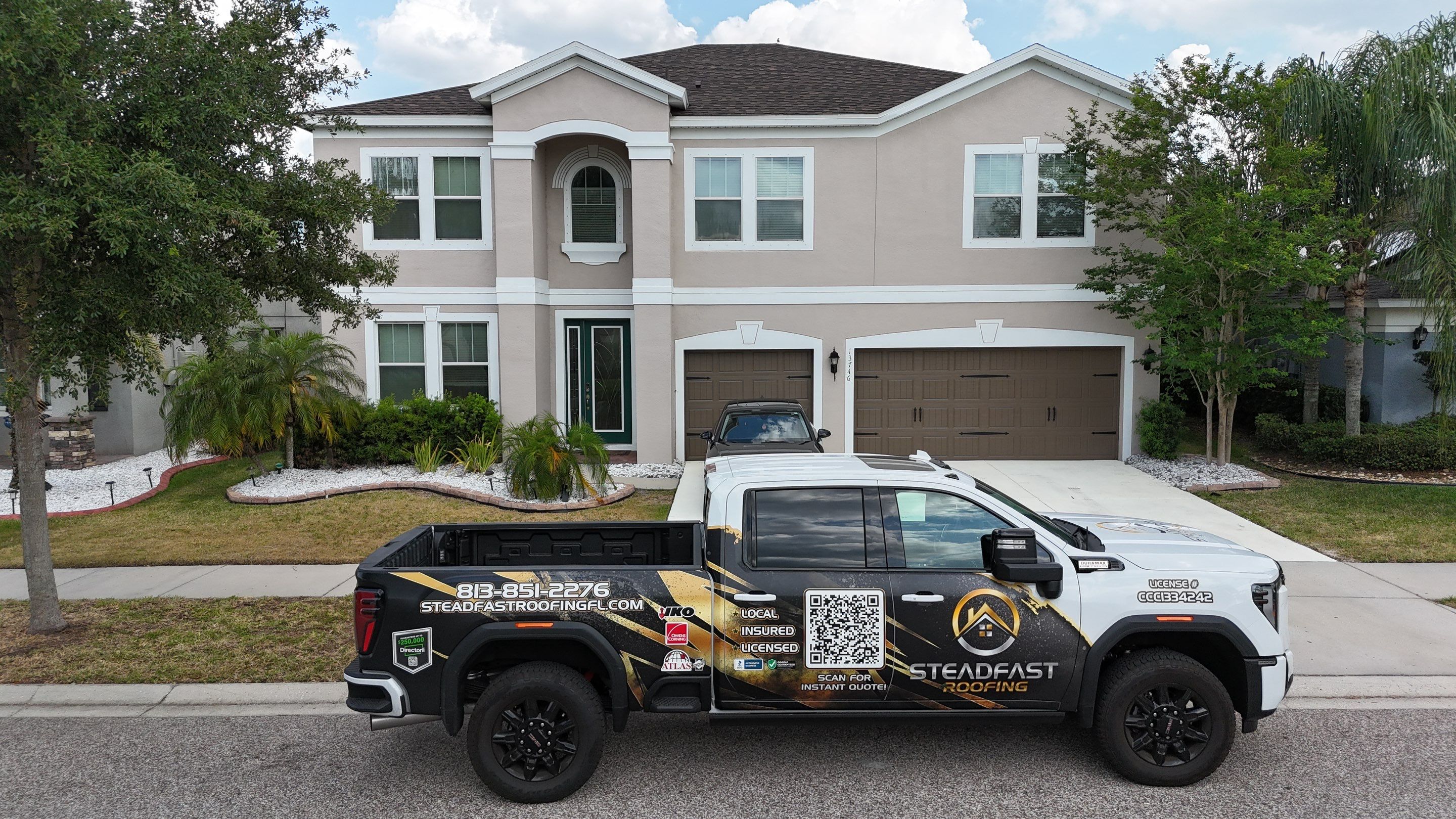 Roof Replacement in Riverview, FL by Steadfast Roofing 