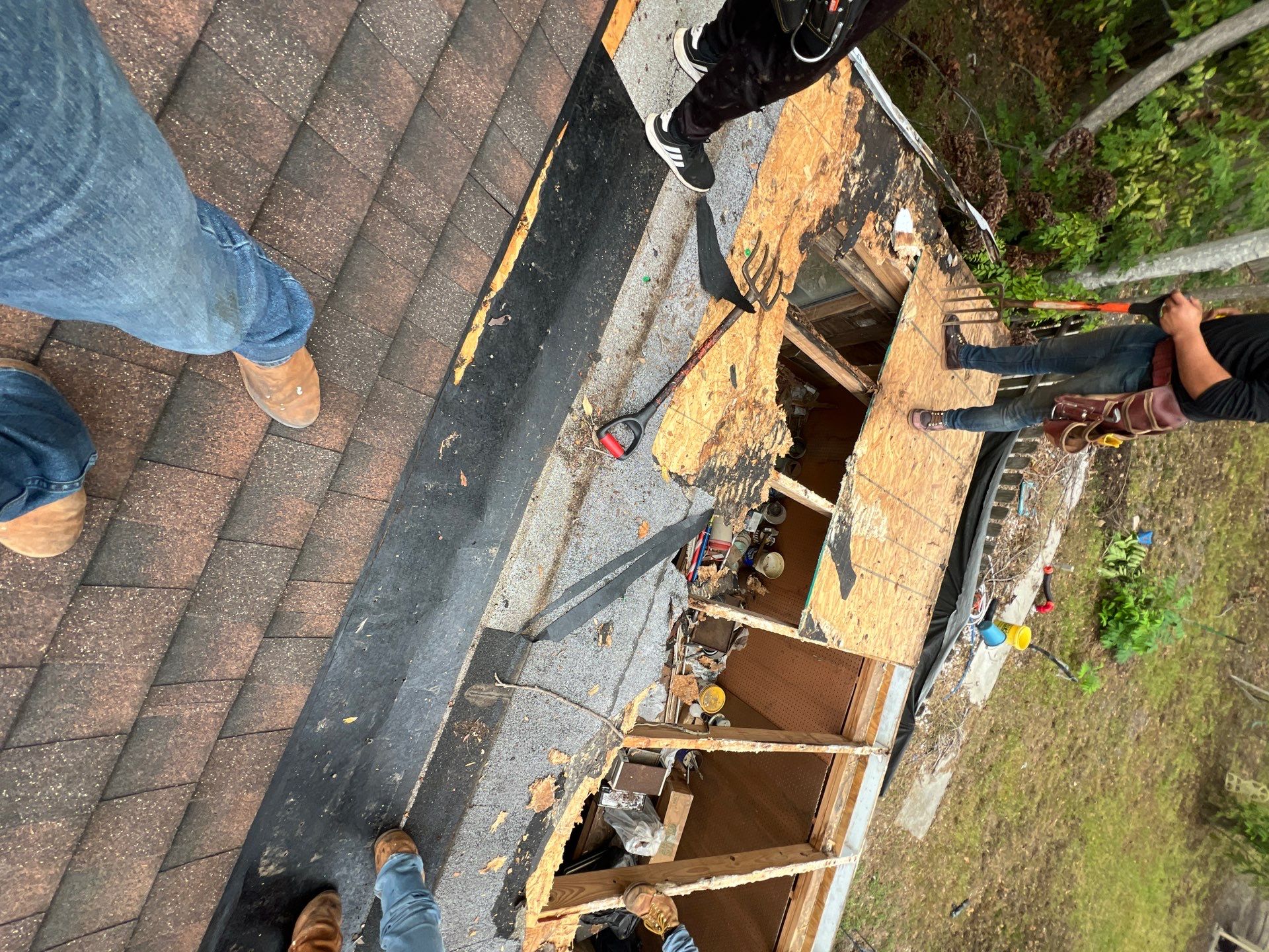 Residential Roofing Repair using Owen's Corning Duration (Lifetime) Shingles by Roof Repair Company