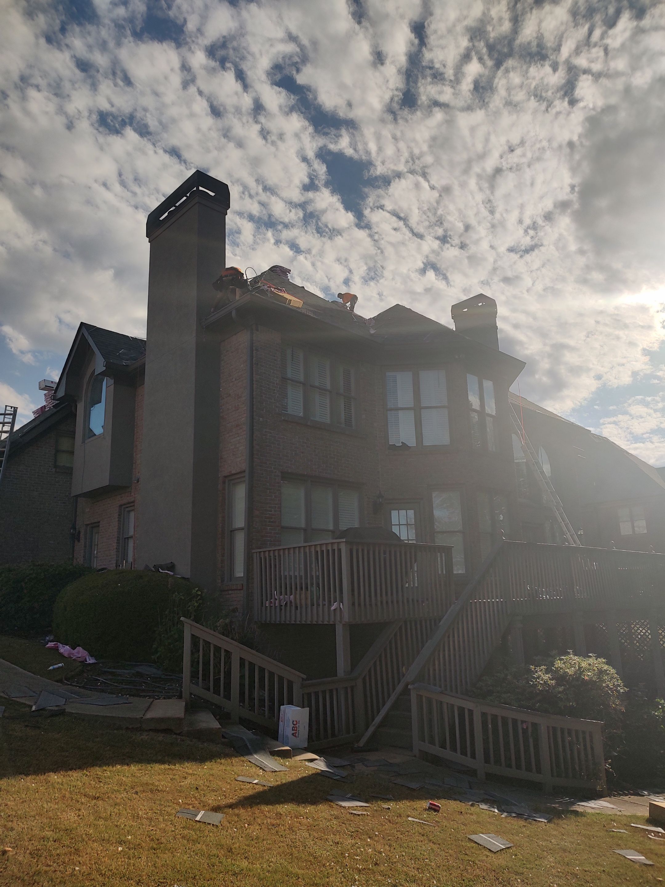 Top-Quality Williamsburg Gray Owens Corning Roof Installation in Roswell, Georgia by NBS Roofing by NBS Roofing, Inc.