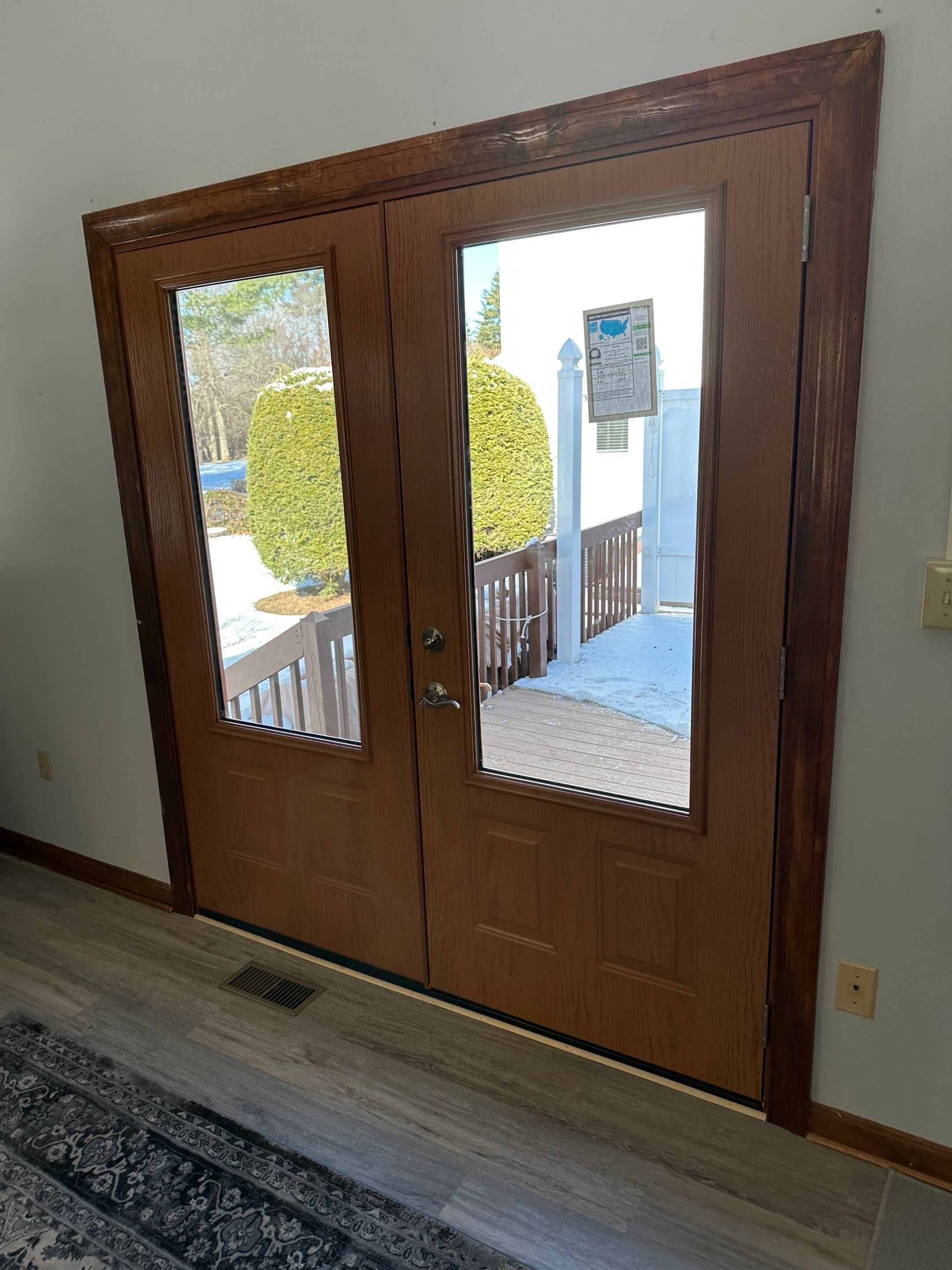 Deck Door Installation in Enfield, CT  by Yankee Home Improvement