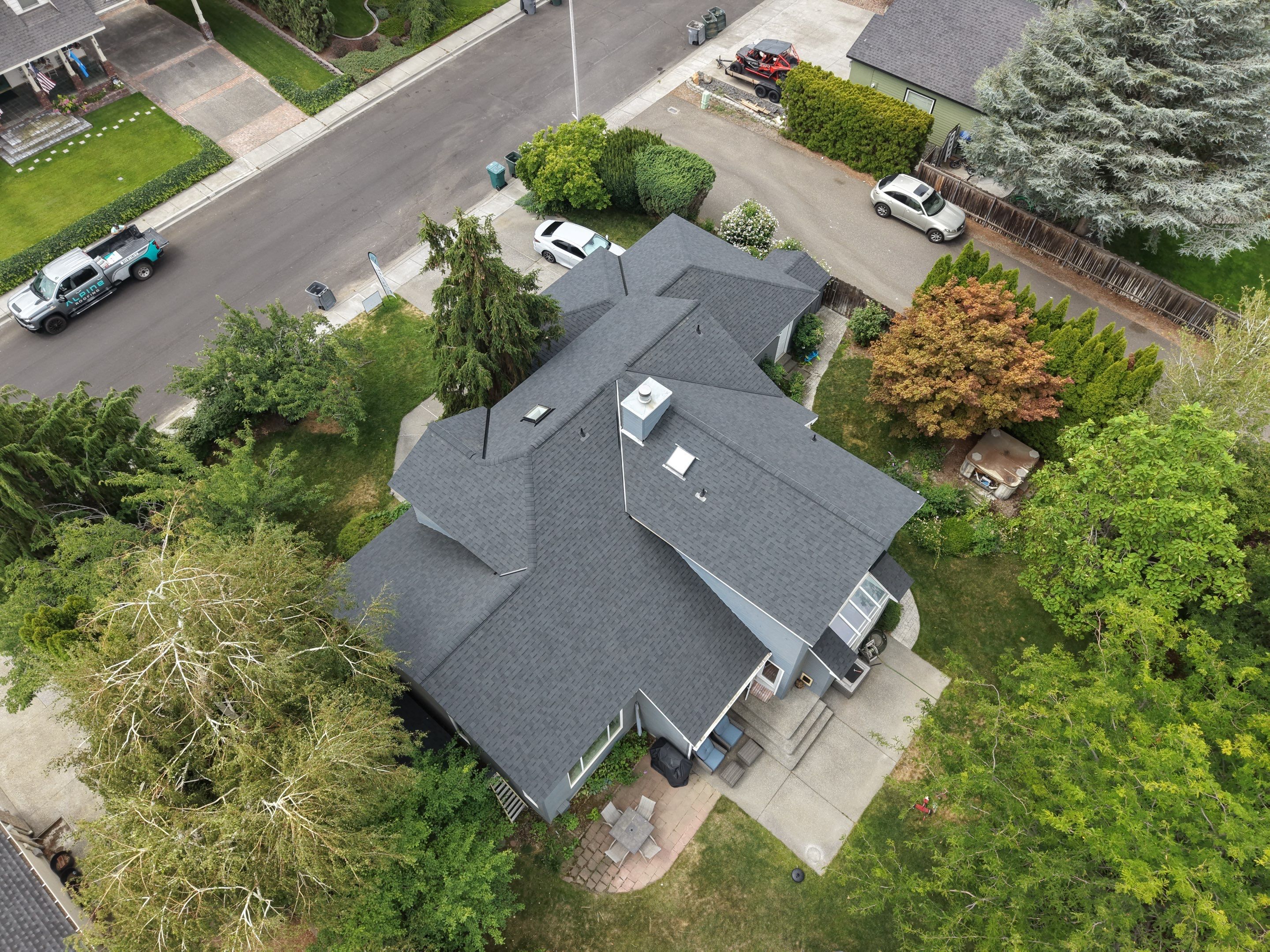 Complete Residential Roof Replacement and Chimney Flashing Windwood Ln Richland, WA 99352 by Alpine Roofing