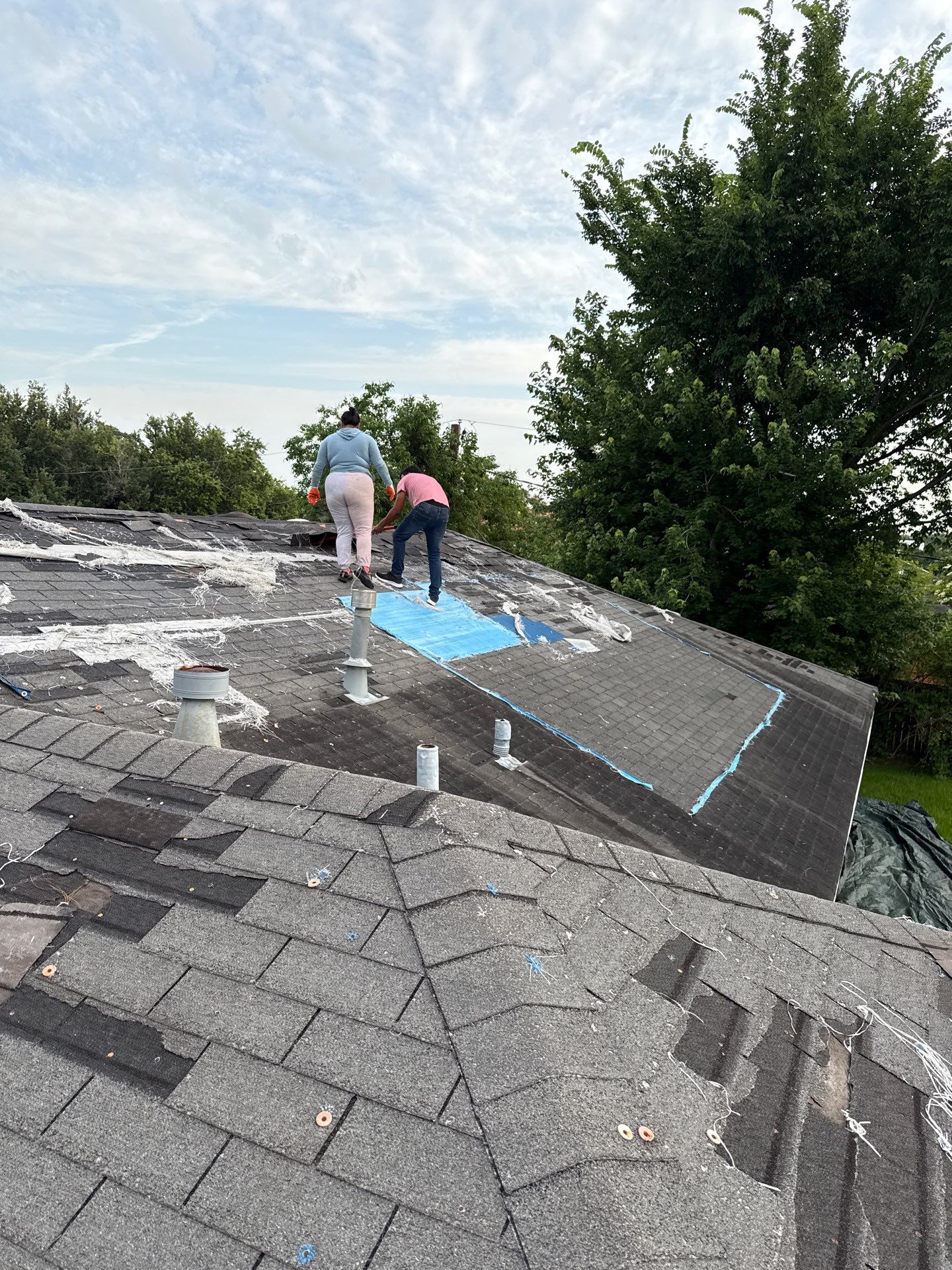 Project in Terrytown by Robertson Roofing & Siding Inc