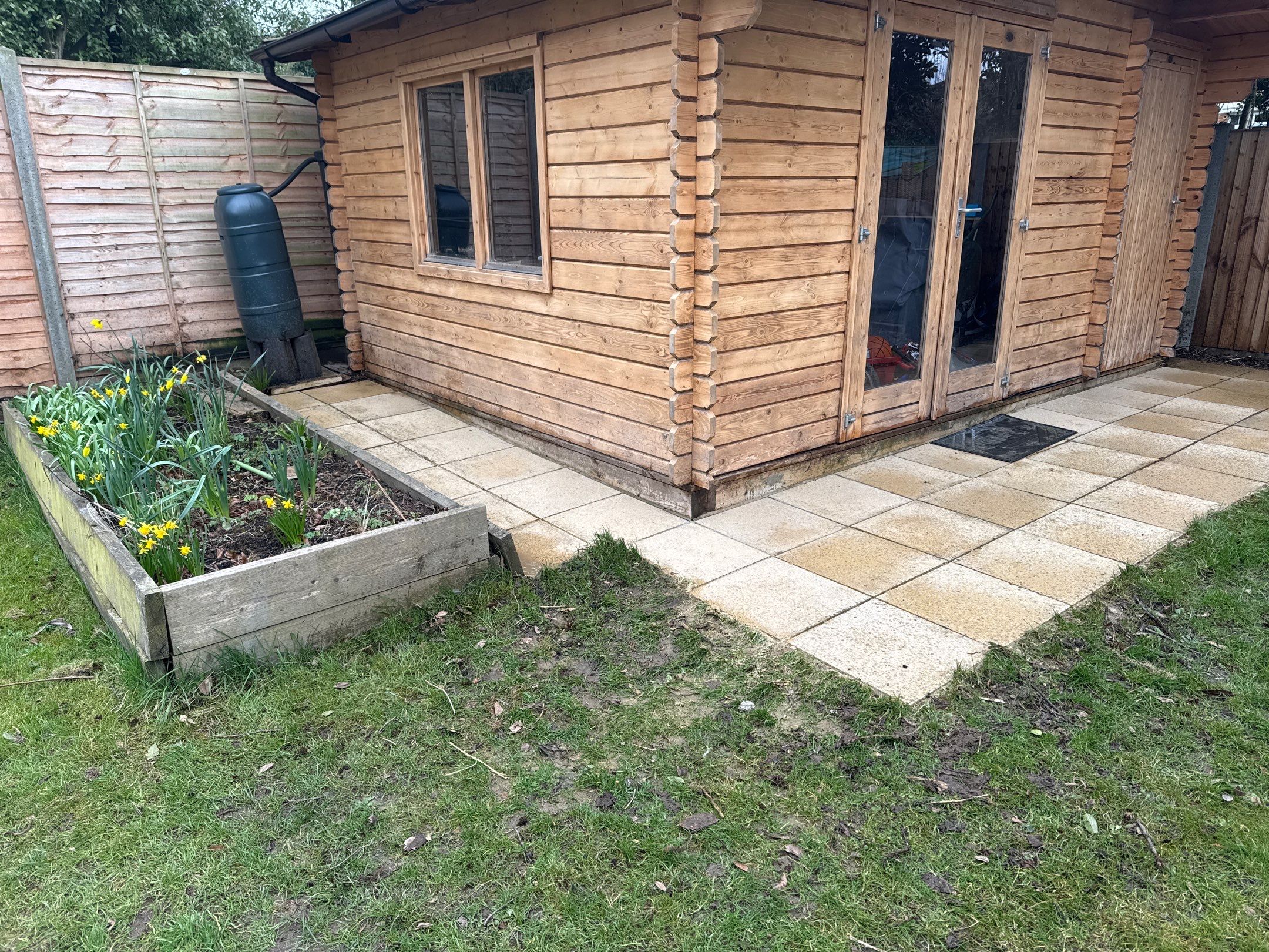 Exterior Clean - Roof - Patio - Driveway using Honda 15lpm Low Pressure Washing Machine by Ges Exterior Cleaning ltd
