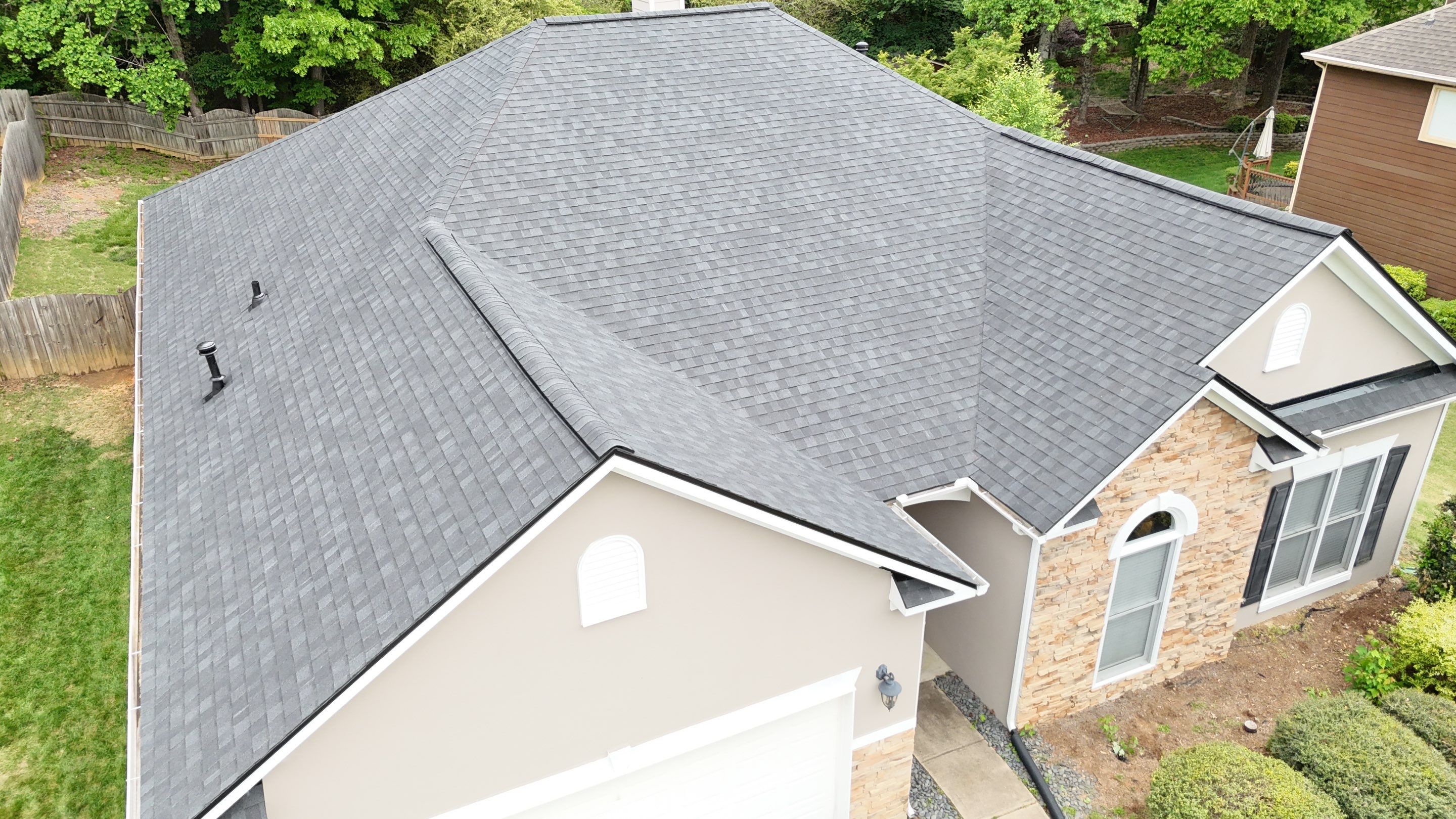Cumming, GA Roof Replacement CertainTeed Landmark Pro Charcoal Black by Reset Roofing