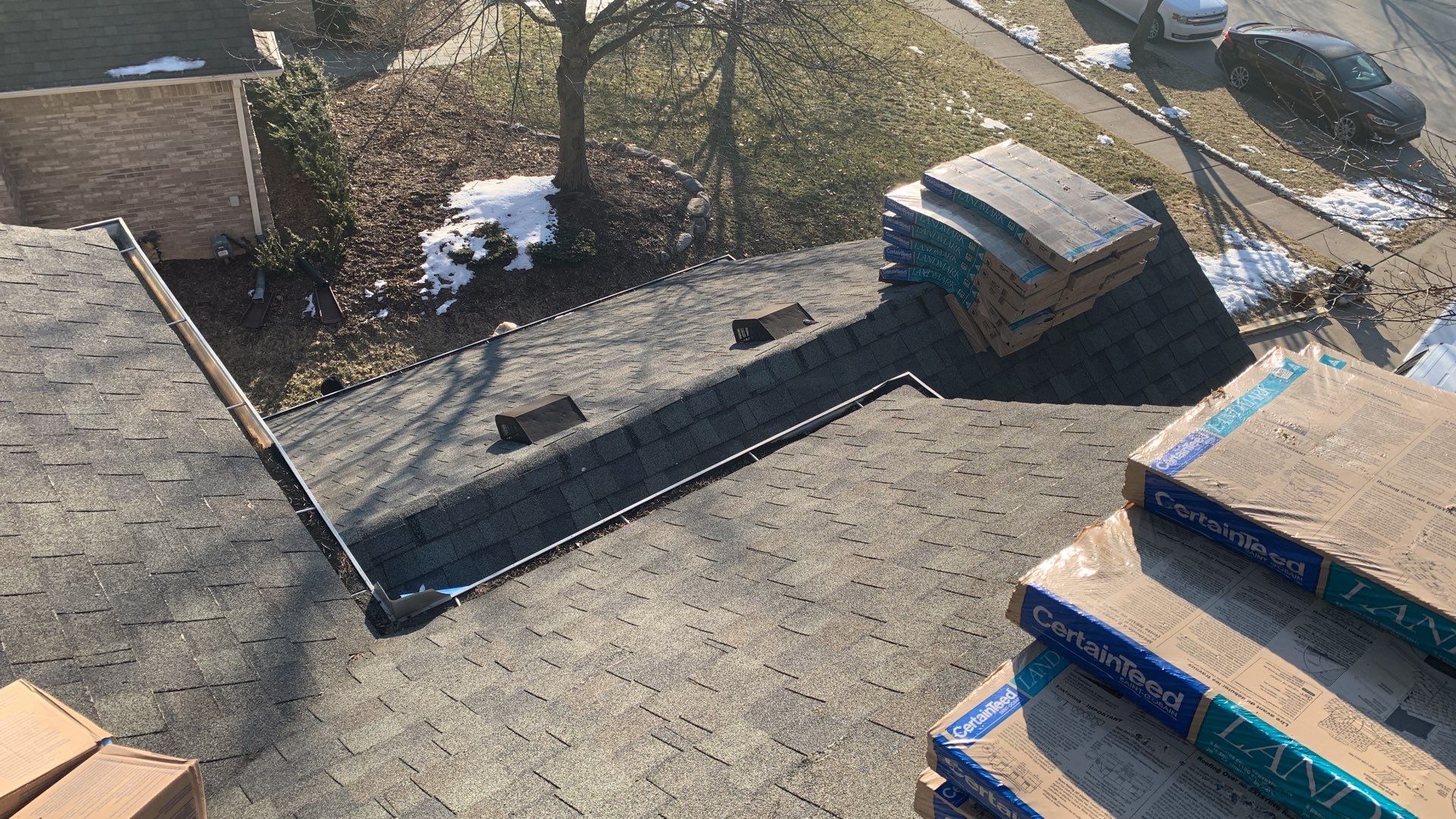Roof Replacement using CertainTeed Landmark by 180 Contractors
